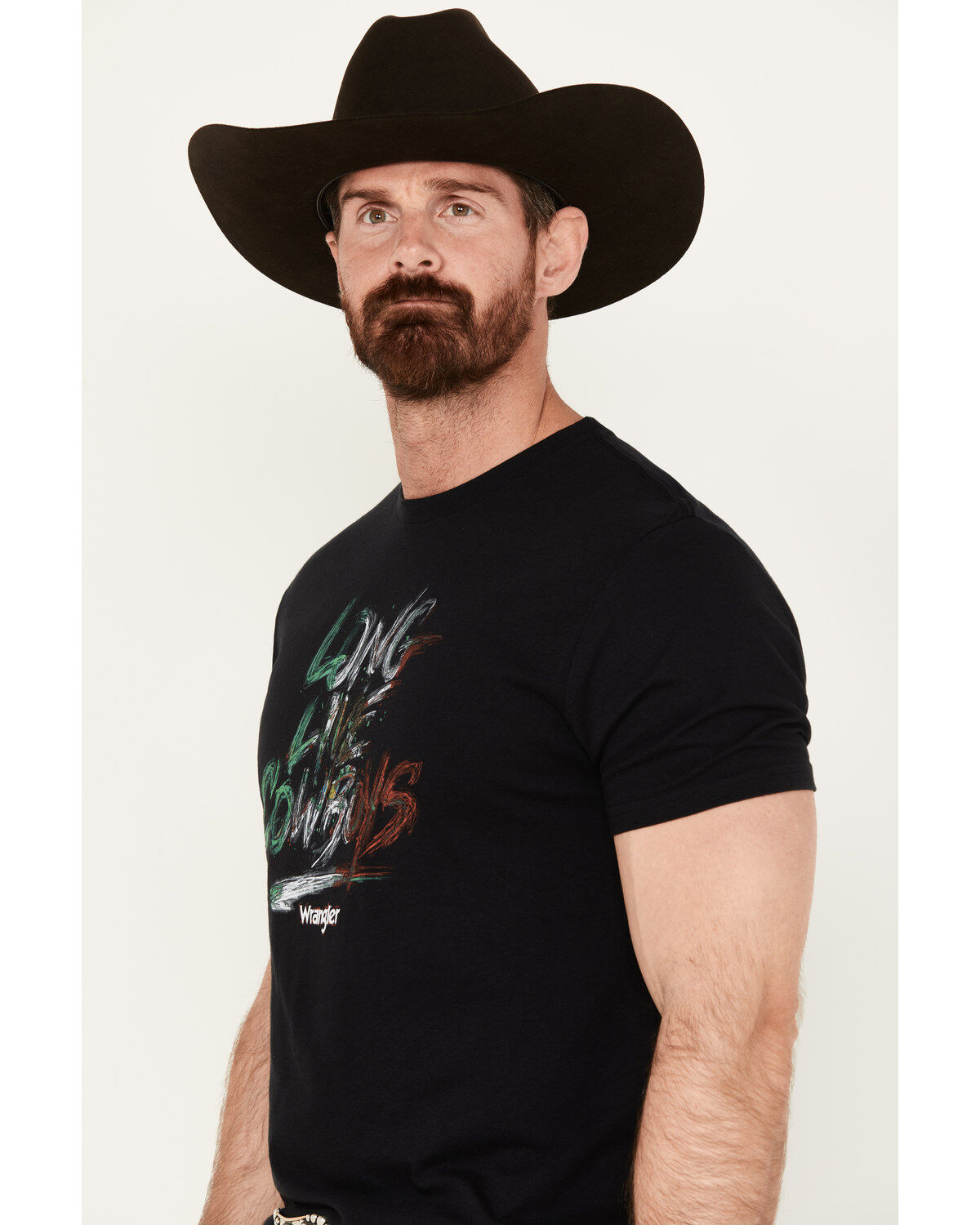 Wrangler Men's Long Live Mexico Short Sleeve Graphic T-Shirt