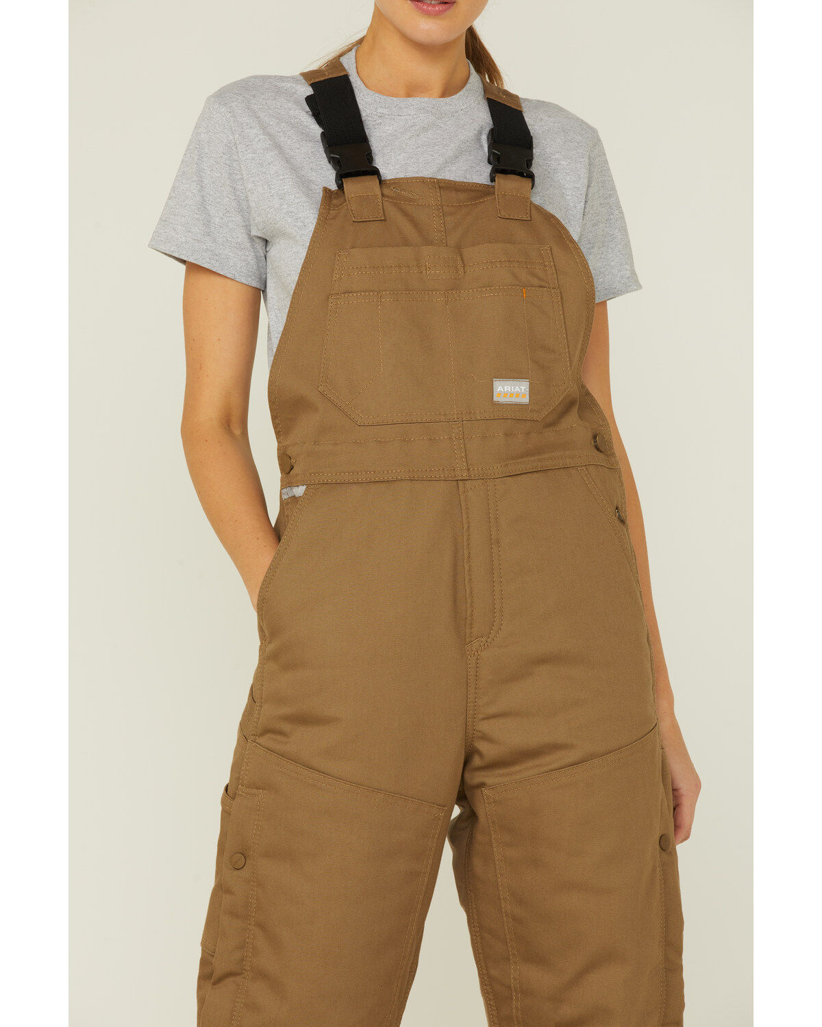 Ariat Women's Rebar DuraCanvas Stretch Insulated Bib Overalls