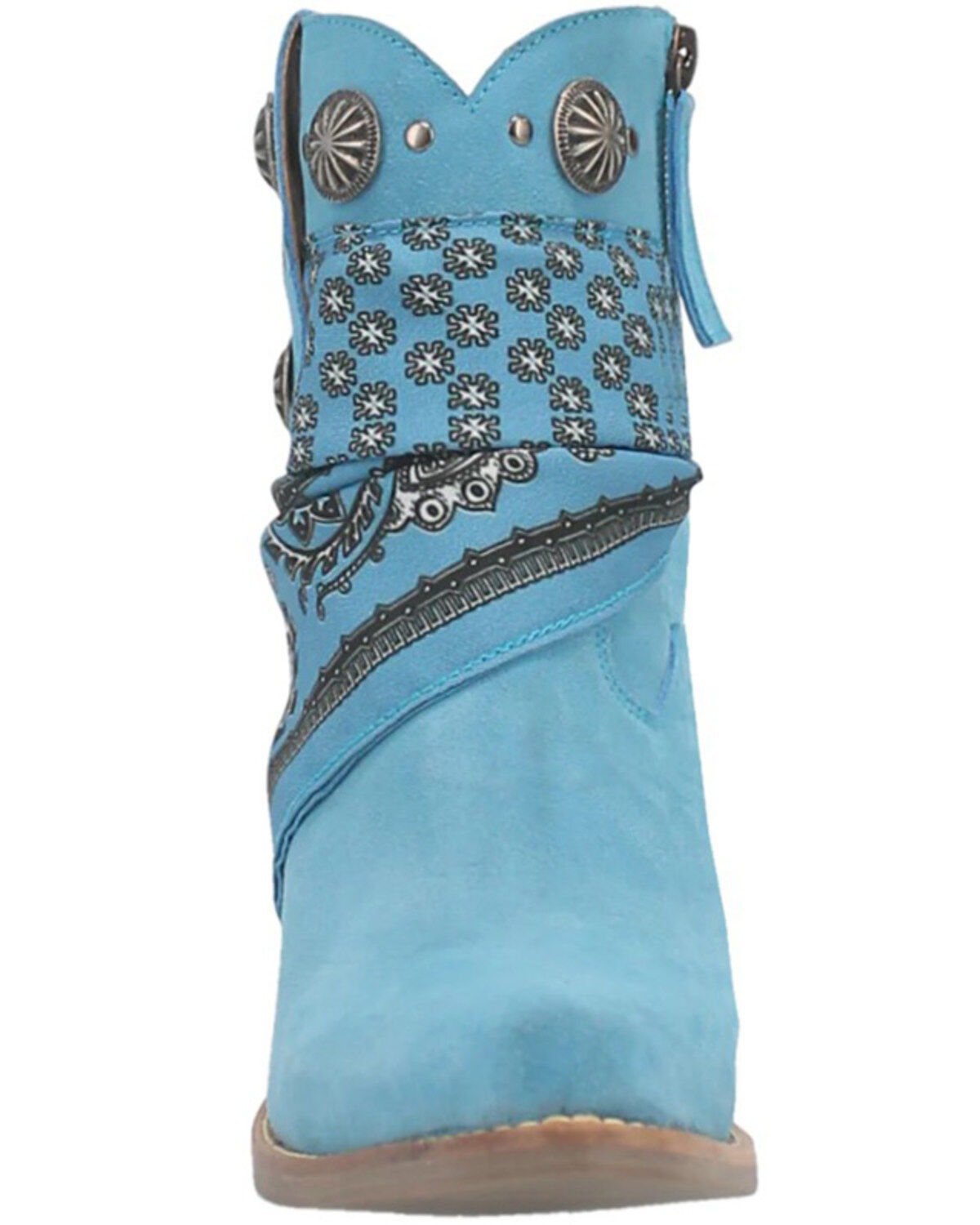 Dingo Women's Suede Bandida Western Booties - Round Toe