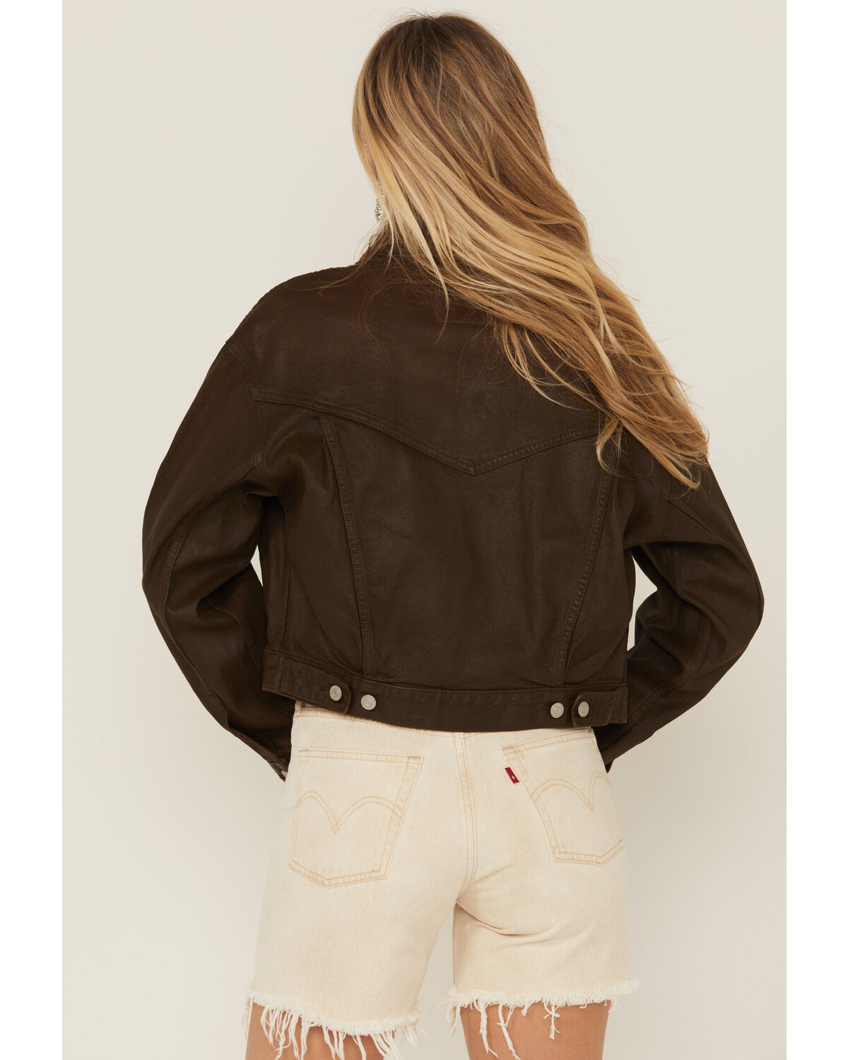 Levis' Women's 90s Pay Day Coated Denim Jacket