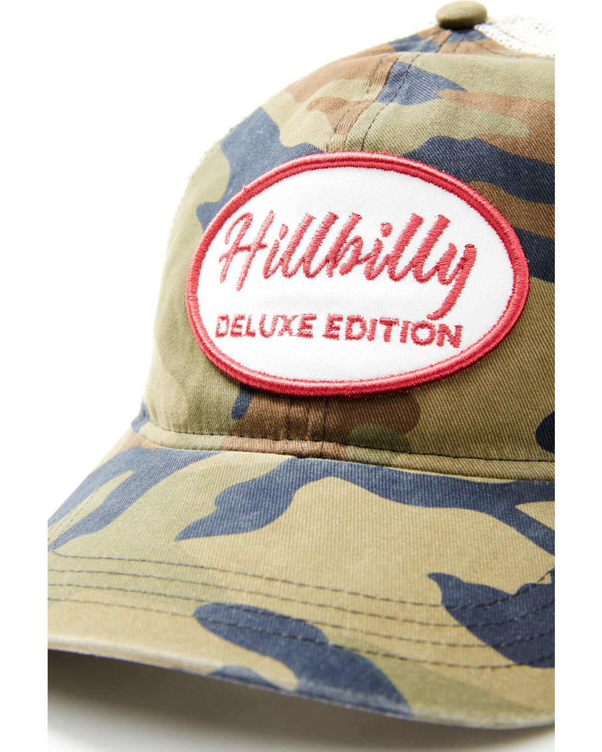 Idyllwind Women's Camo Print Hillbilly Deluxe Mesh-Back Ball Cap