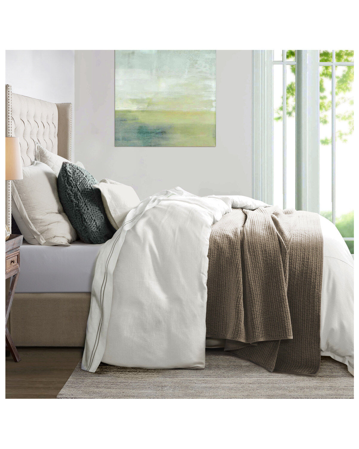 HiEnd Accents Hera 3pc Duvet Set - King