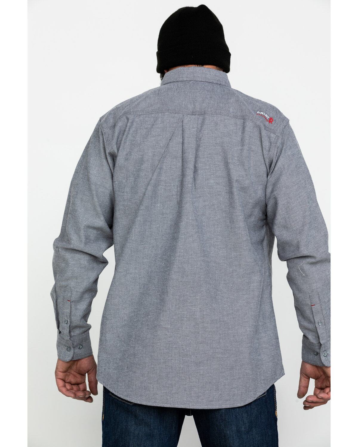 Ariat Men's FR Solid Durastretch Long Sleeve Work Shirt - Big