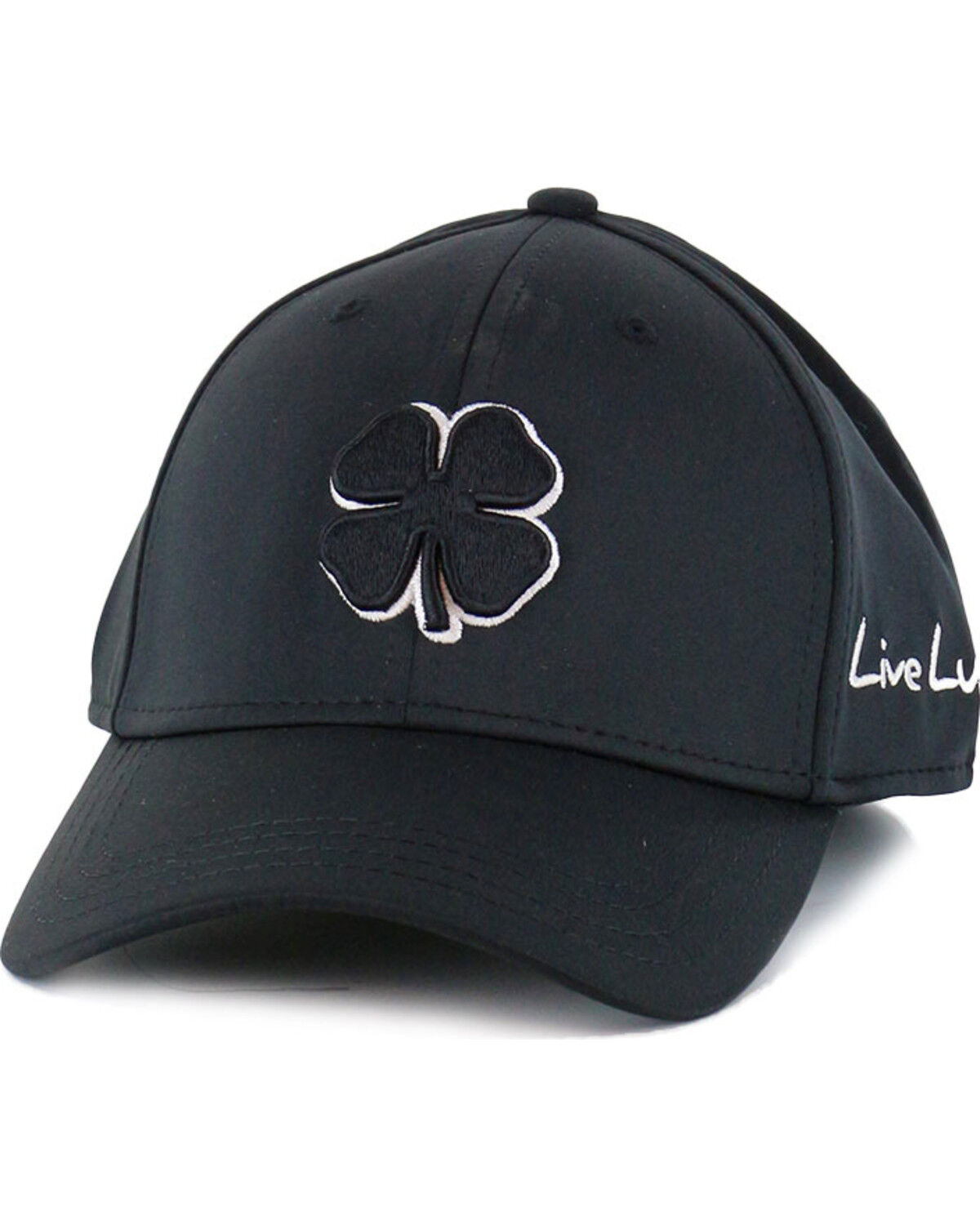 Black Clover Men's Premium Embroidered Logo Ball Cap