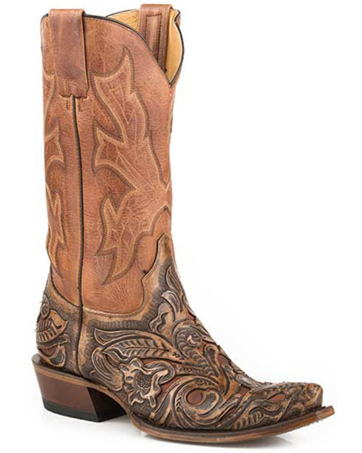 Stetson Men's Wicks Western Boots - Snip Toe