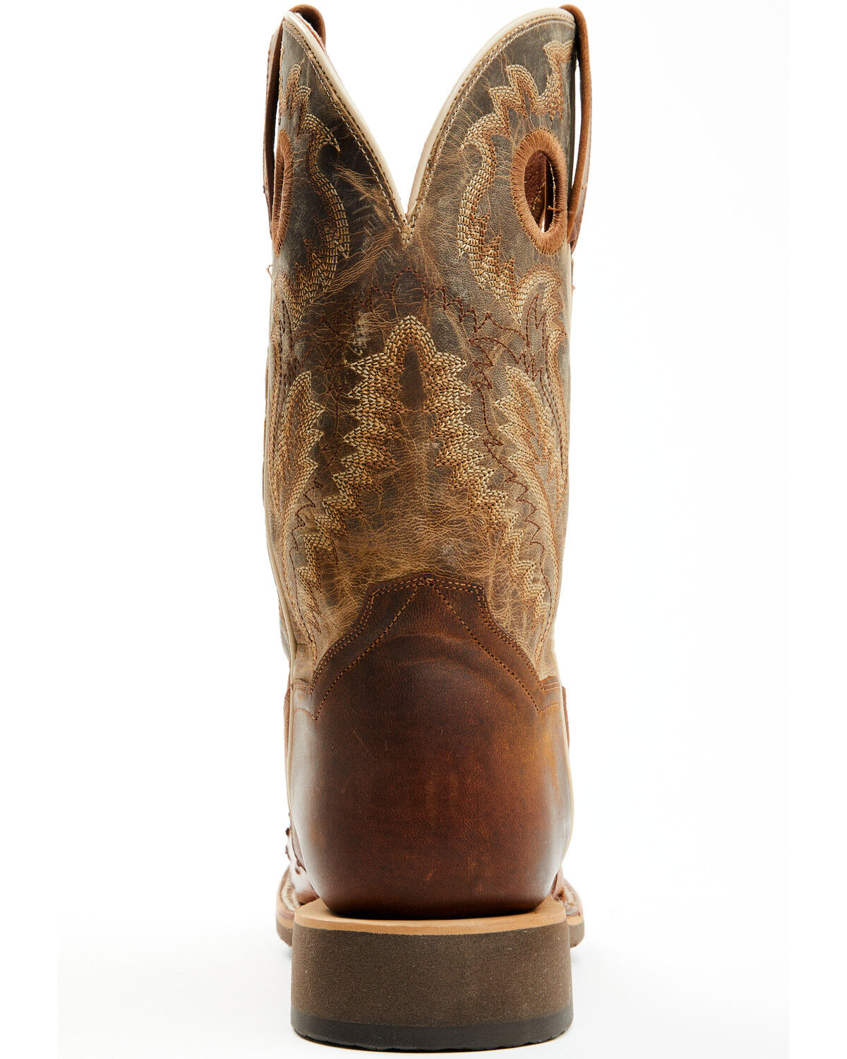 Dan Post Men's Exotic Full Quill Ostrich Western Boots - Broad Square Toe