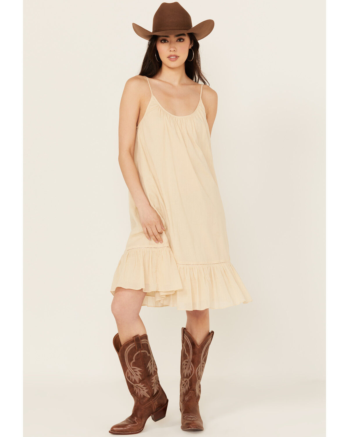 Cleo + Wolf Women's Beatrice Solid Sleeveless Midi Dress