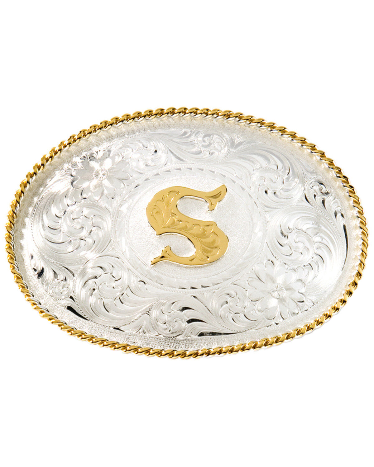 Montana Silversmiths Initial S Western Buckle