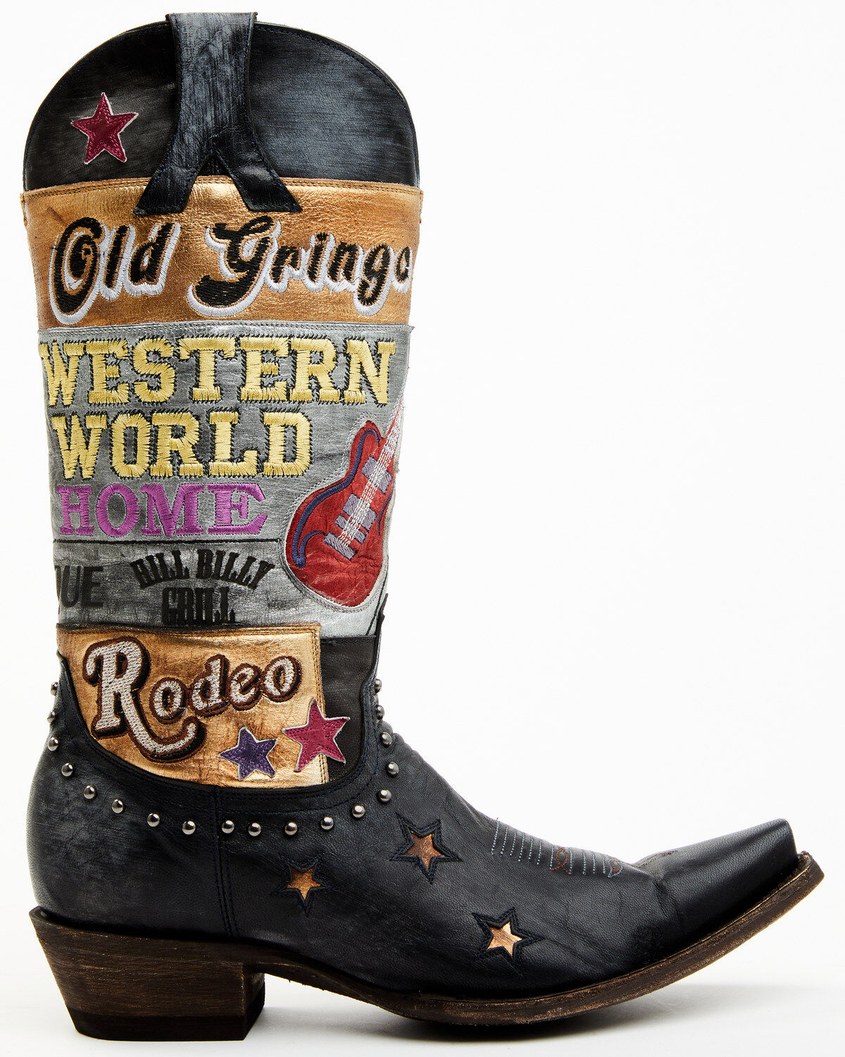 Old Gringo Women's Paradise Vesuvio Embroidered Tall Western Boots - Snip Toe
