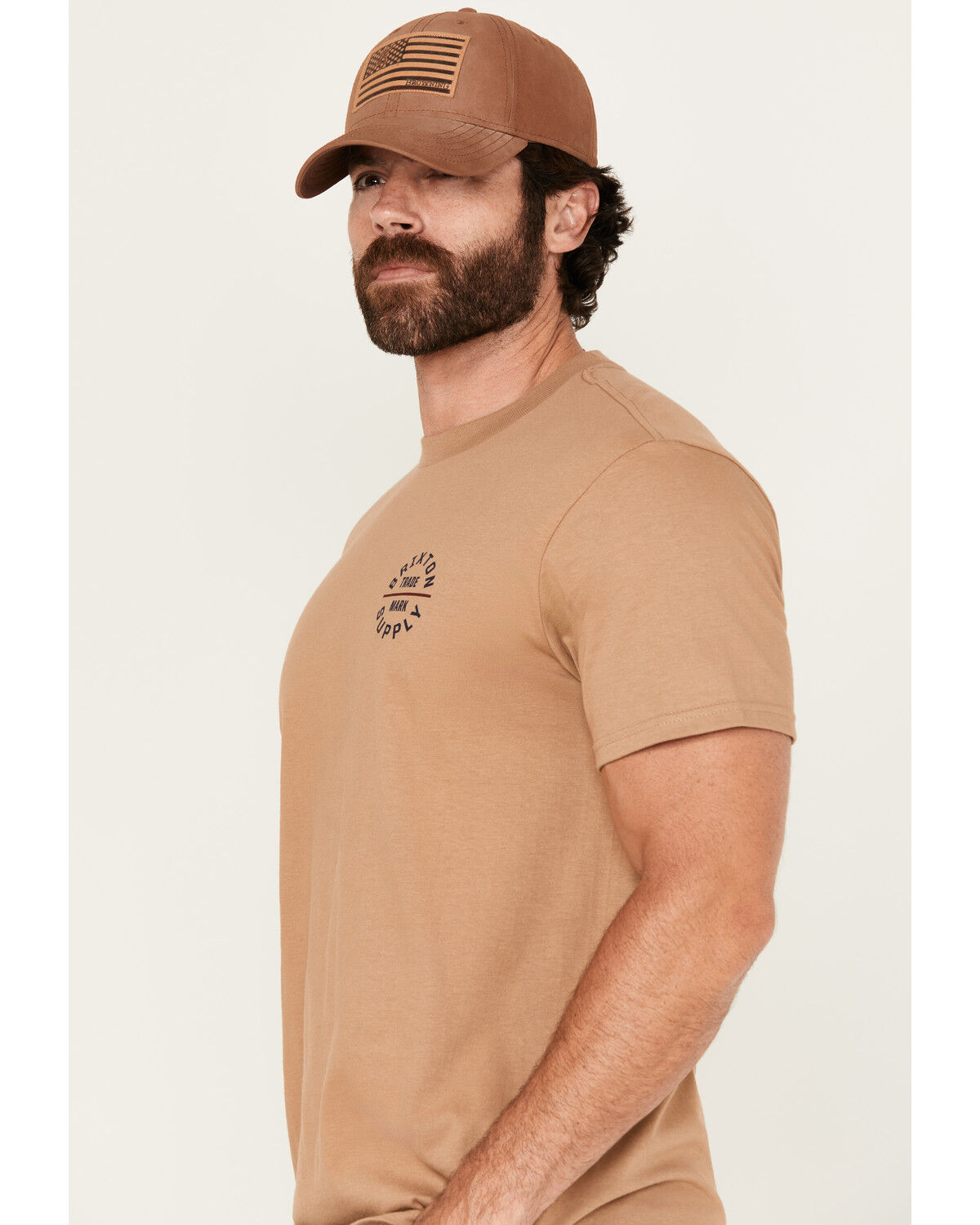 Brixton Men's Oath Logo Short Sleeve Graphic T-Shirt