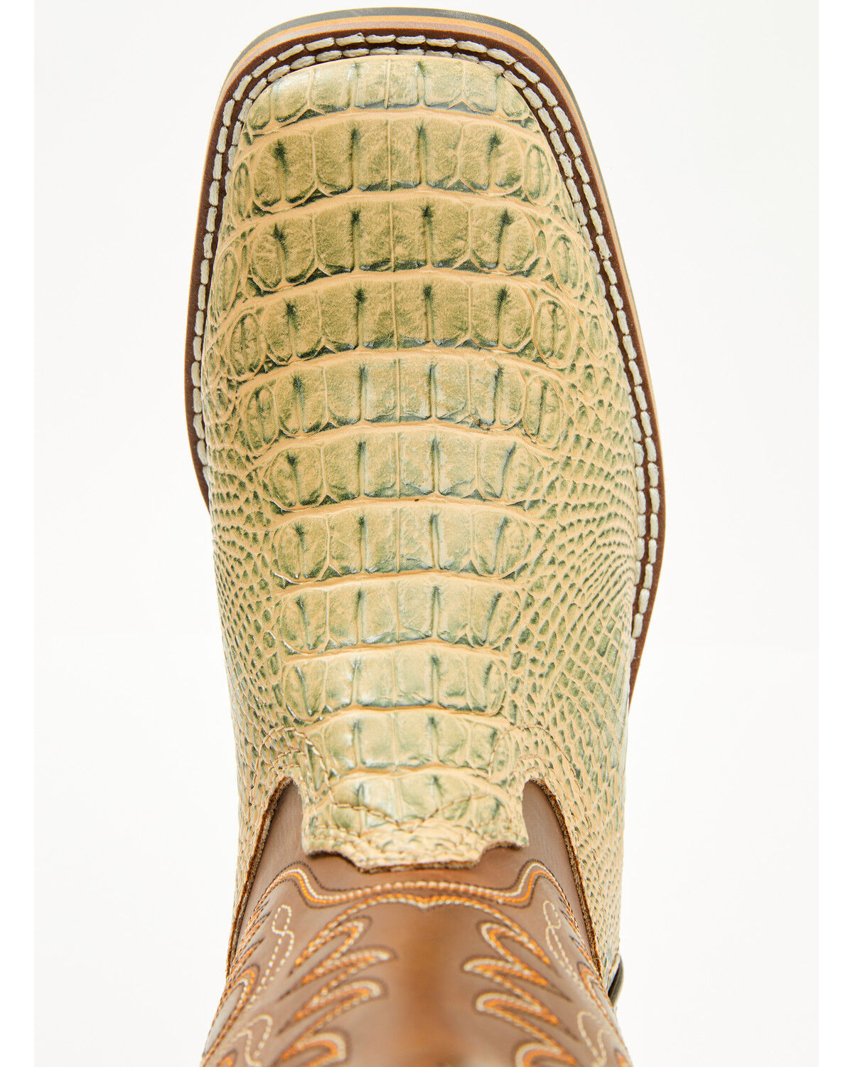 Cody James Little Boys' Gator Print Western Boots - Broad Square Toe