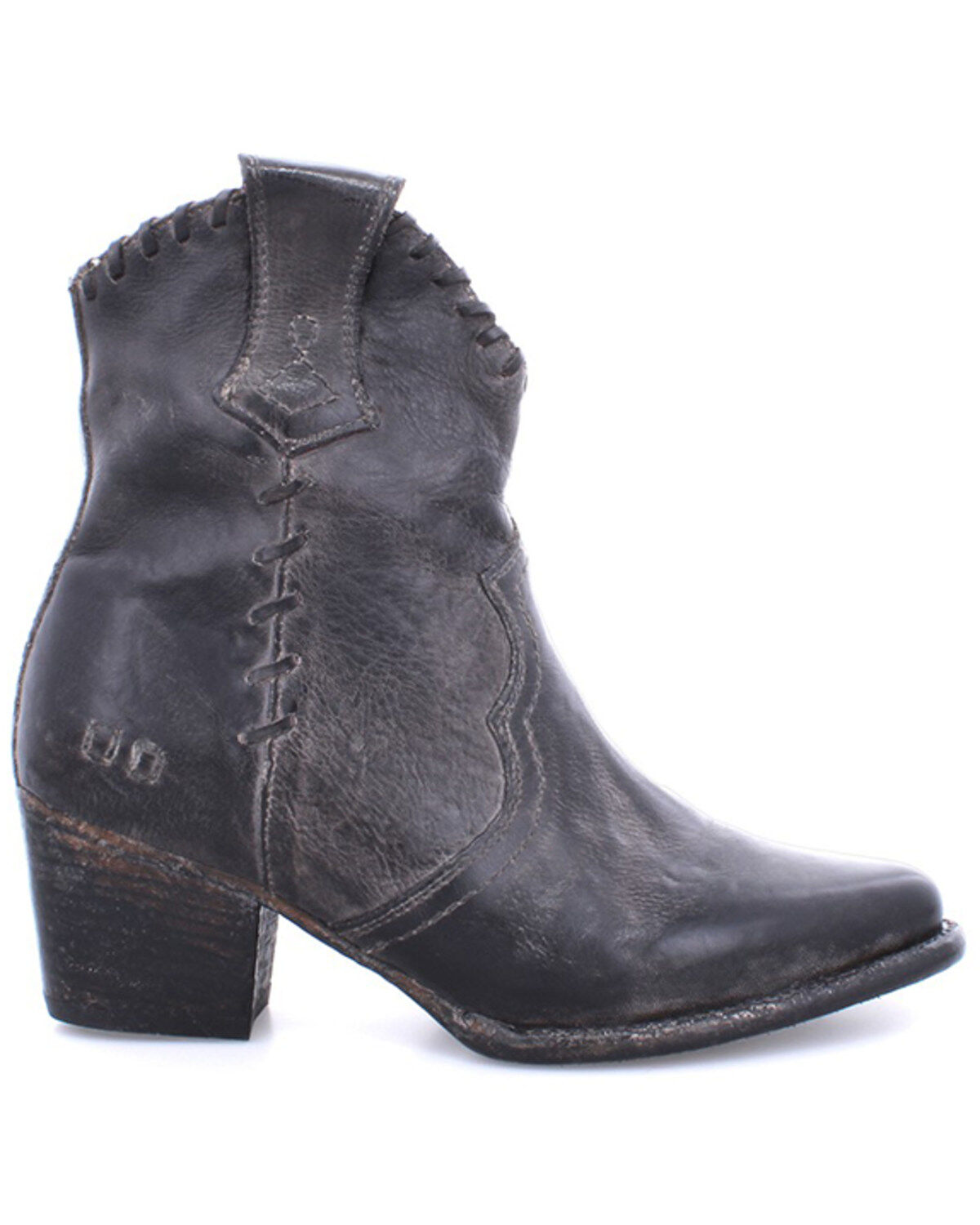 Bed Stu Women's Baila II Rustic Tremolo Short Ankle Boots - Round Toe