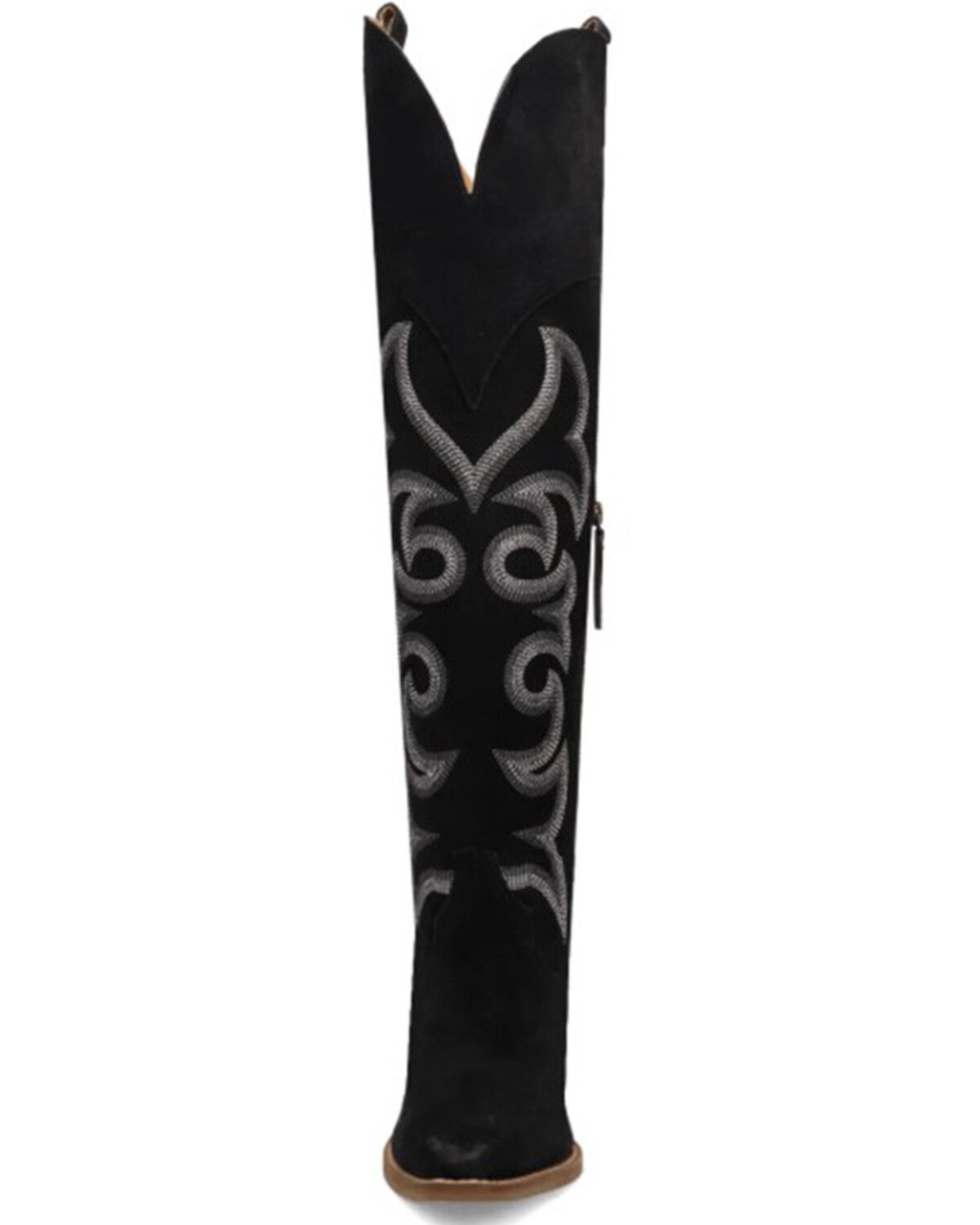 Dingo Women's Primadonna Suede Tall Western Boots - Round Toe