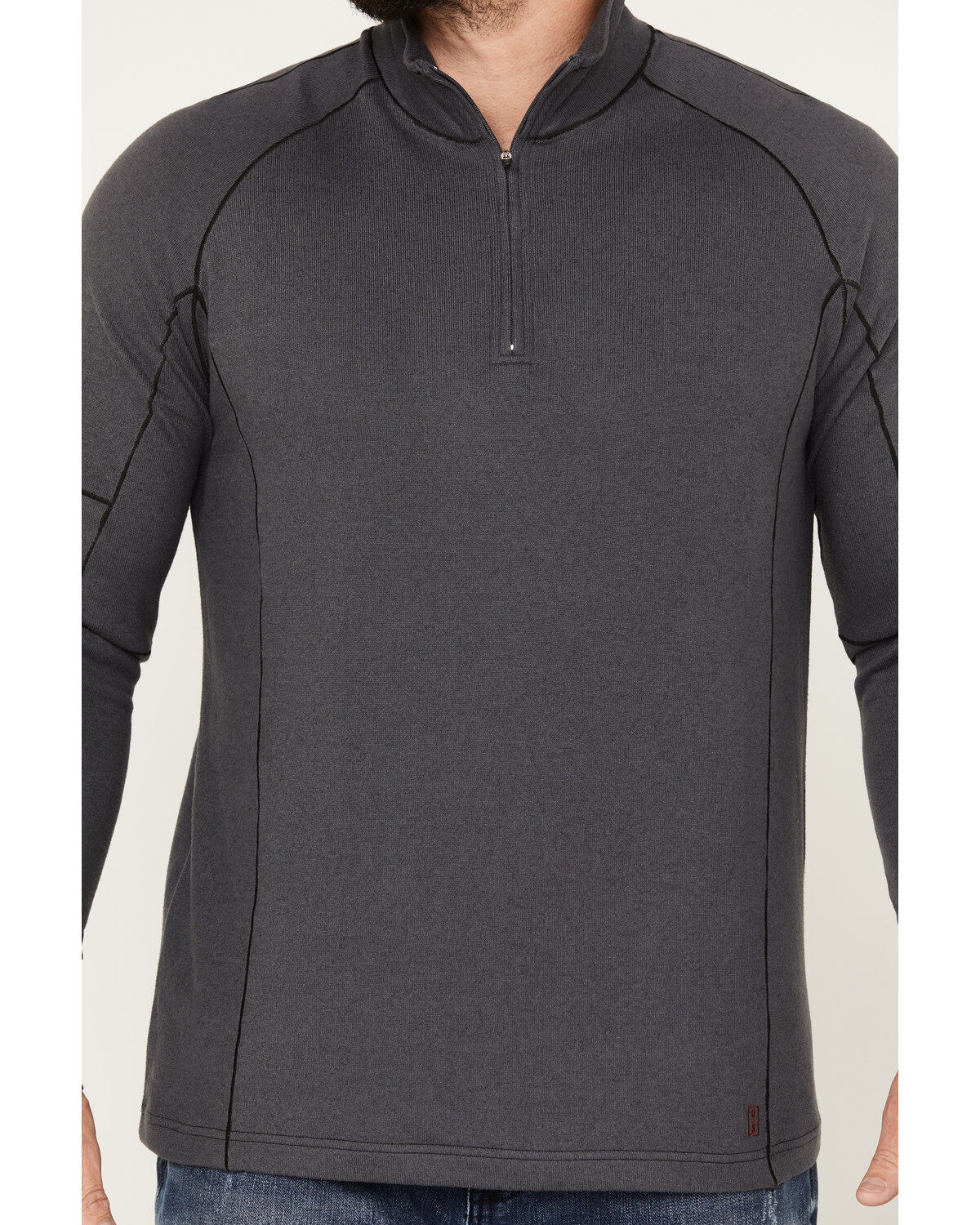 Brothers and Sons Men's Base Layer Quarter Zip Shirt