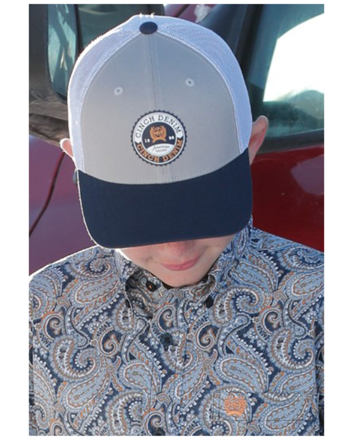 Cinch Boys' Logo Ball Cap