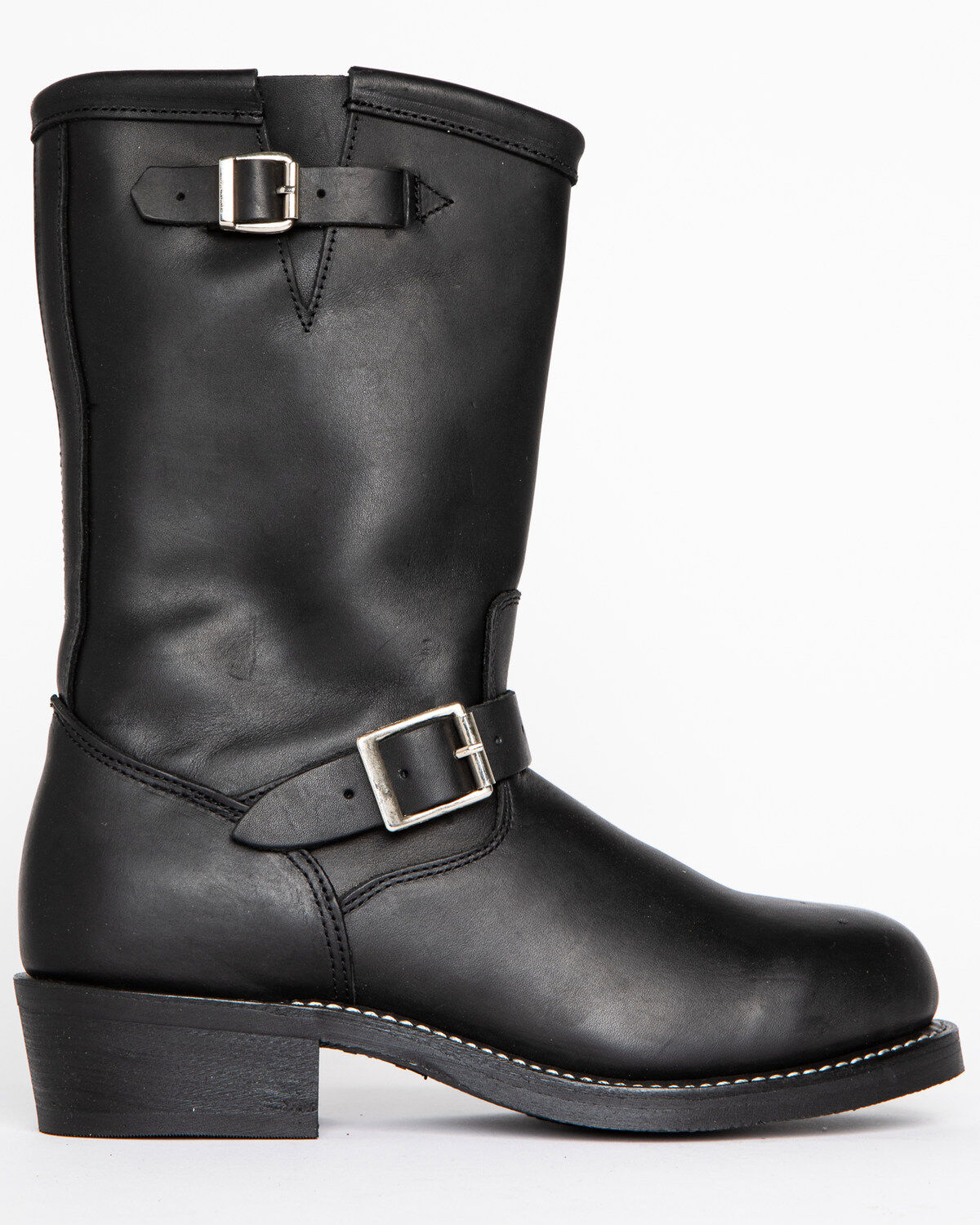Brothers and Sons Men's Engineer Motorcycle Boots - Round Toe