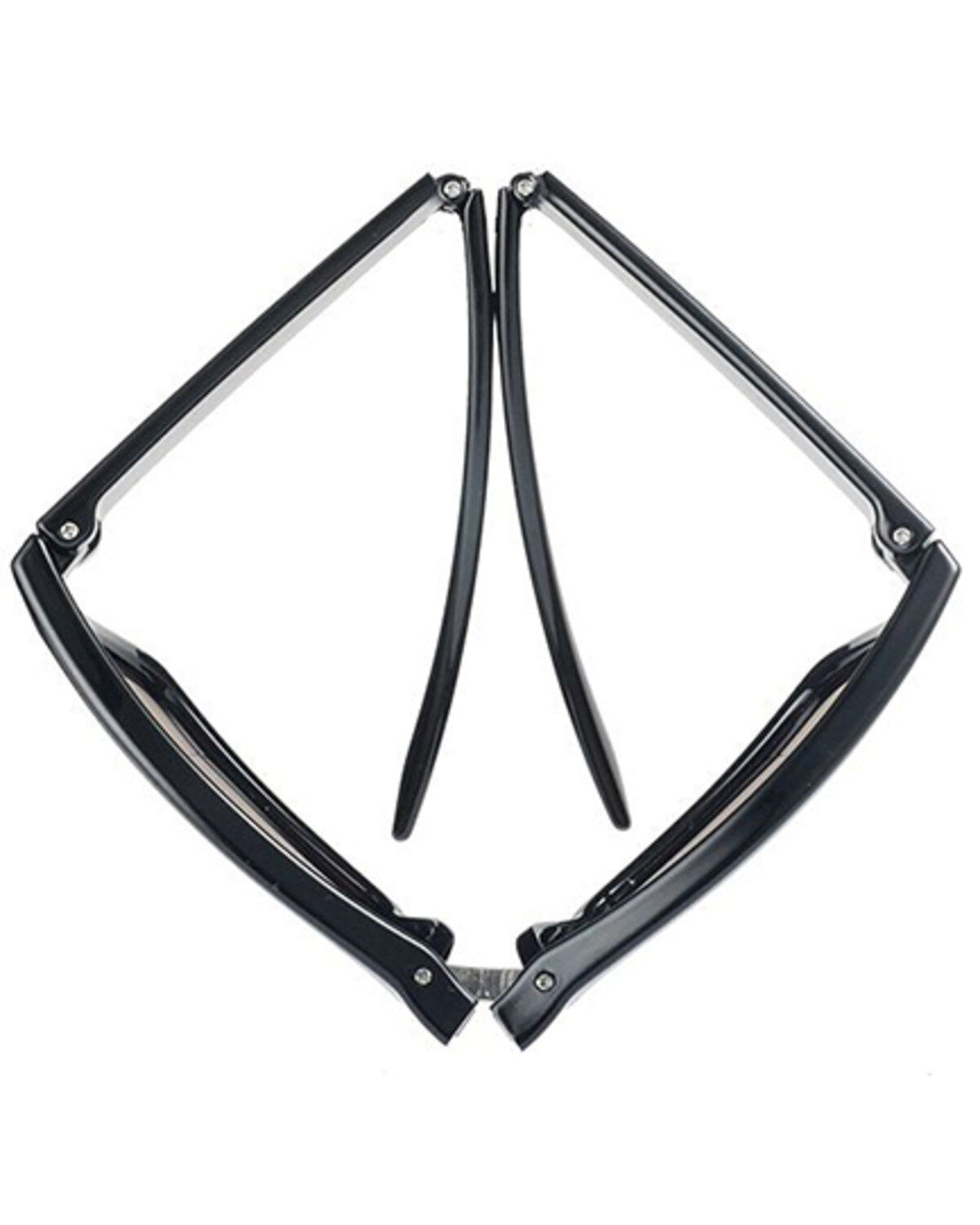 Hobie Men's Imperial Shiny Black & Copper 2" Foldable Polarized Reader Glasses