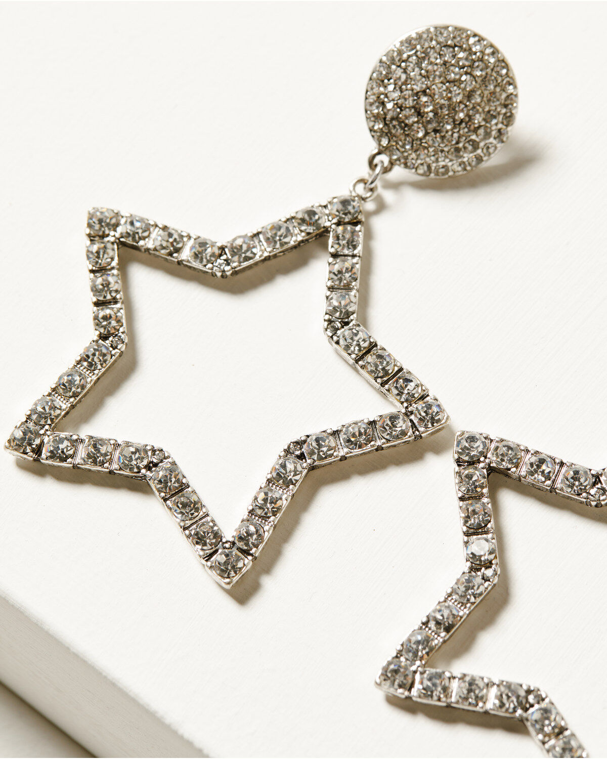 Idyllwind Women's Jeanette Star Rhinestone Earrings