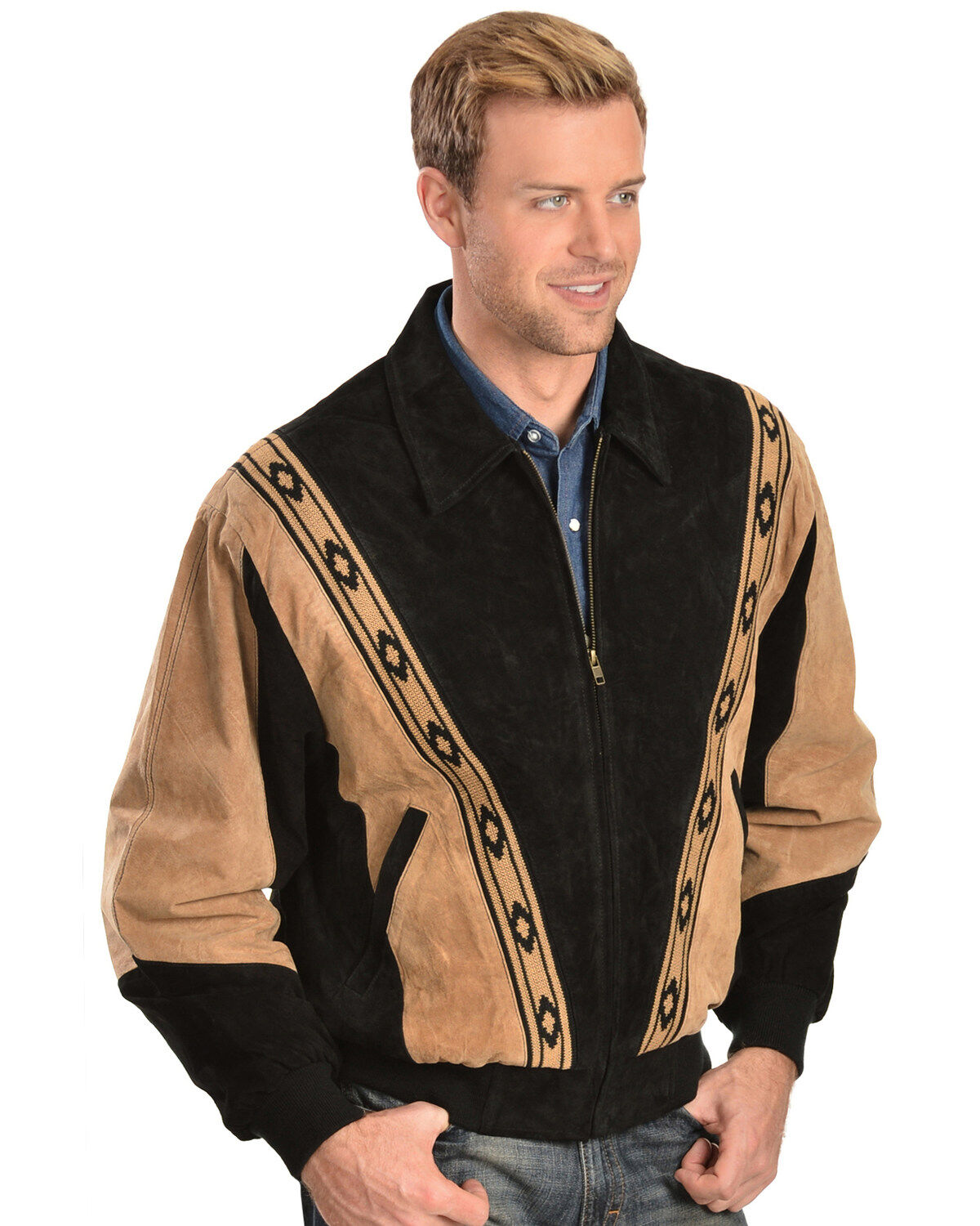 Scully Men's Boar Suede Rodeo Jacket
