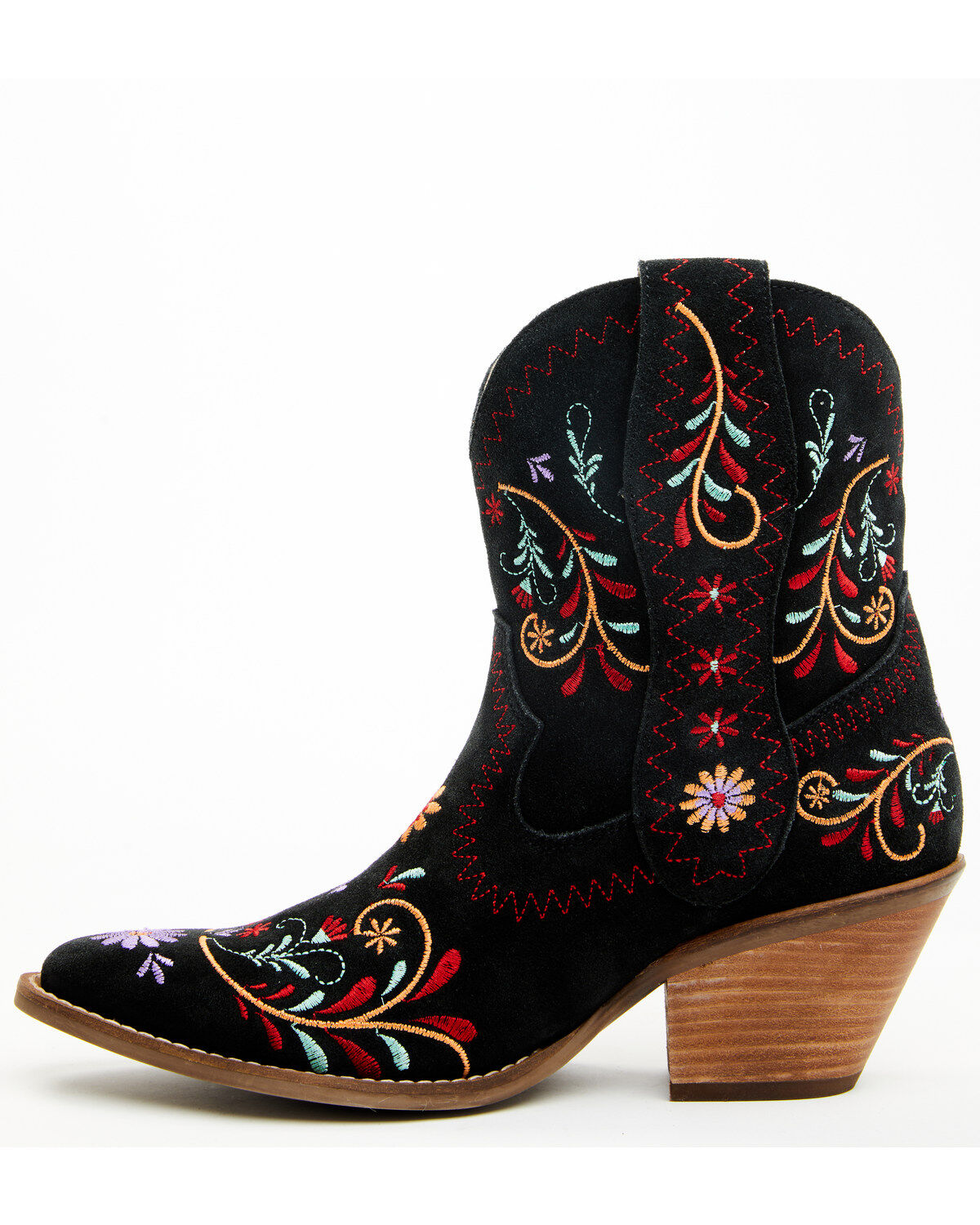 Dingo Women's Sugar Bug Suede Fashion Booties - Round Toe