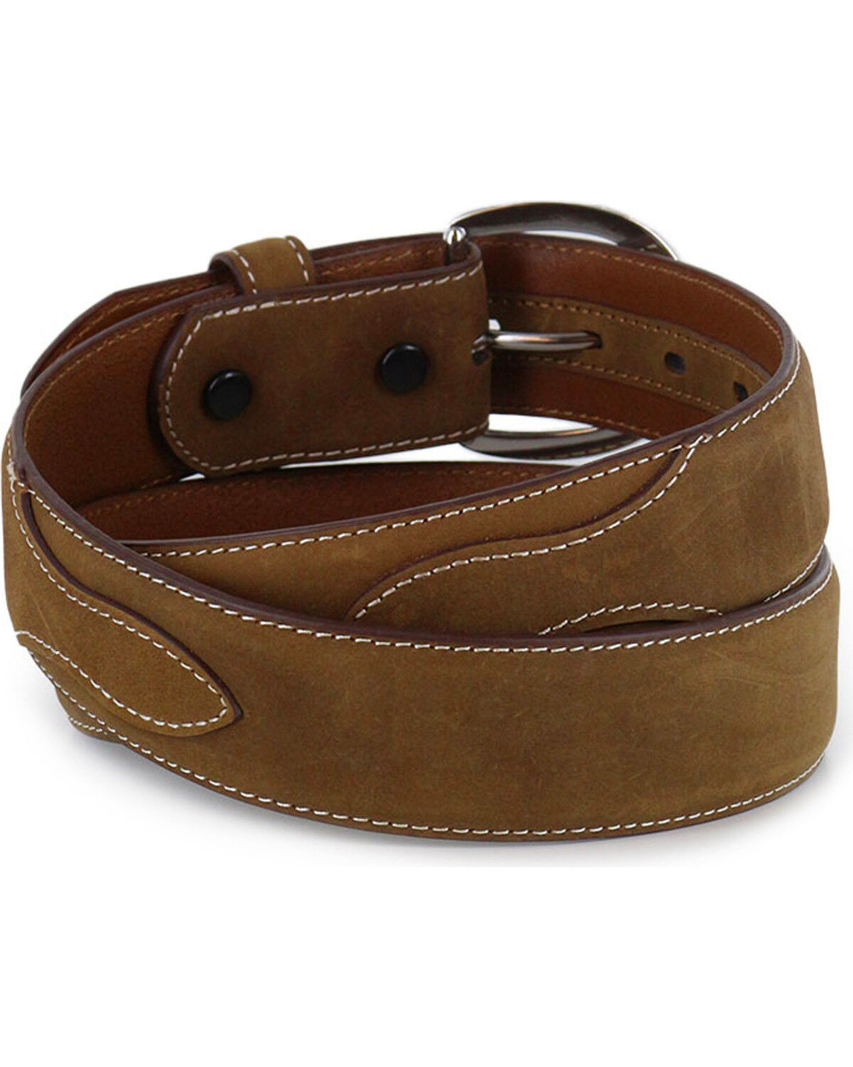 Silver Creek Men's Billet Overlay Western Belt