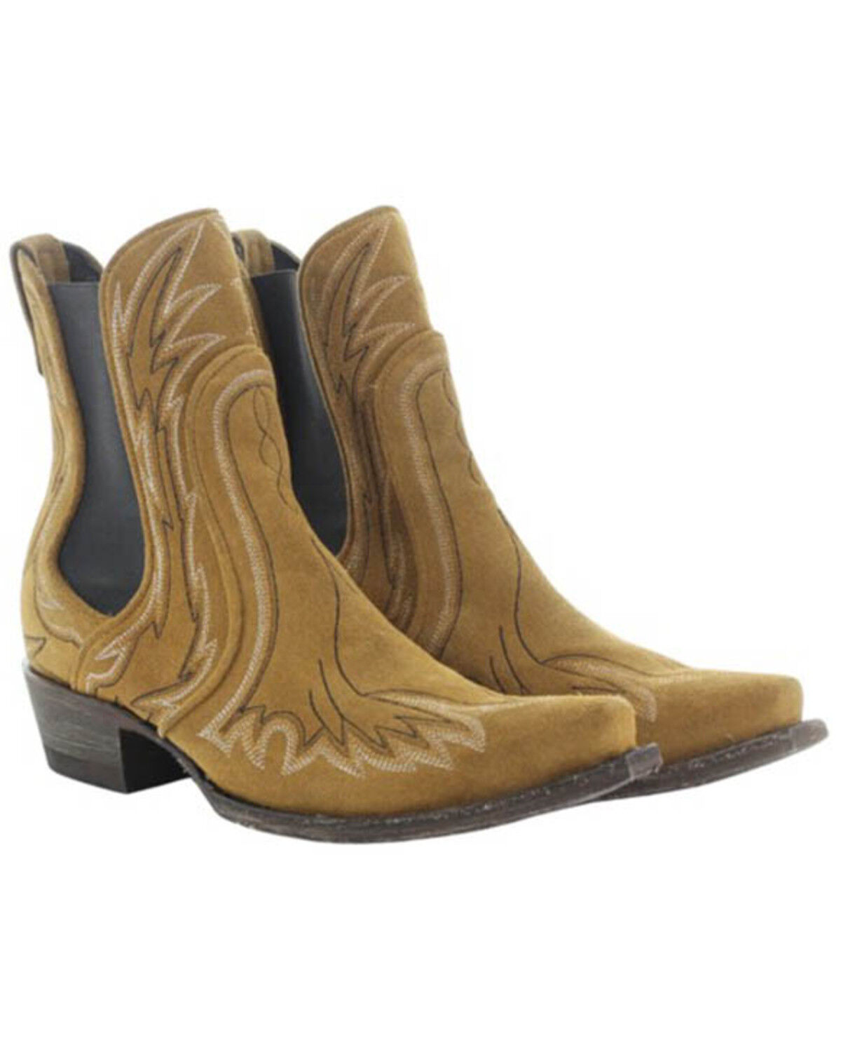 Yippee Ki Yay by Old Gringo Women's Batavia Roughout Western Booties - Snip Toe