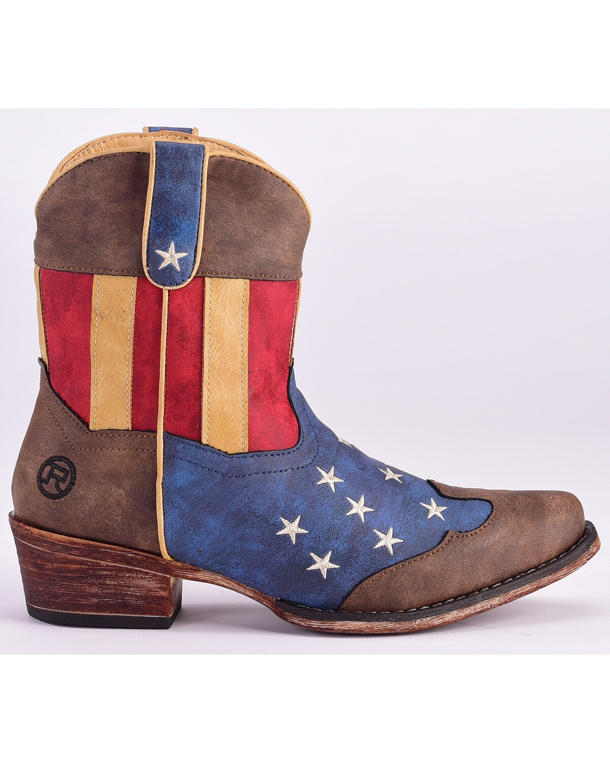 Roper Women's American Flag Boots - Snip Toe