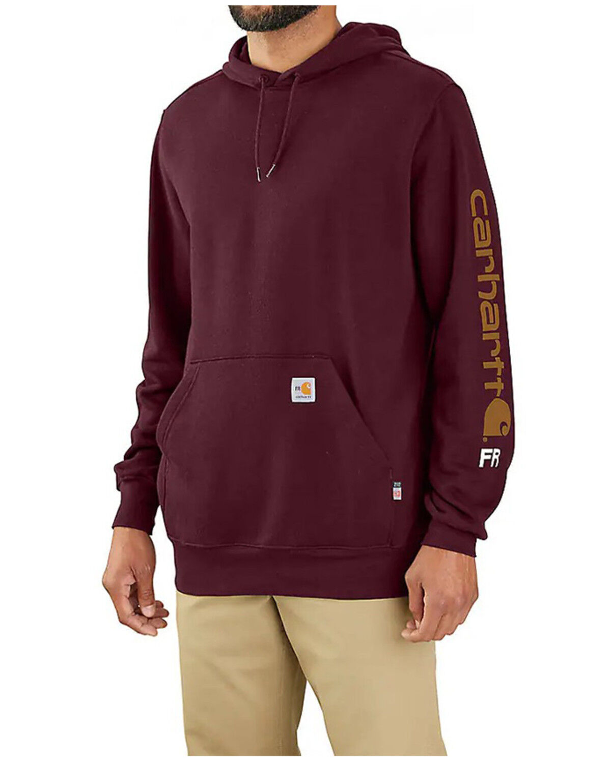 Carhartt Men's FR Force® Midweight Logo Hooded Sweatshirt