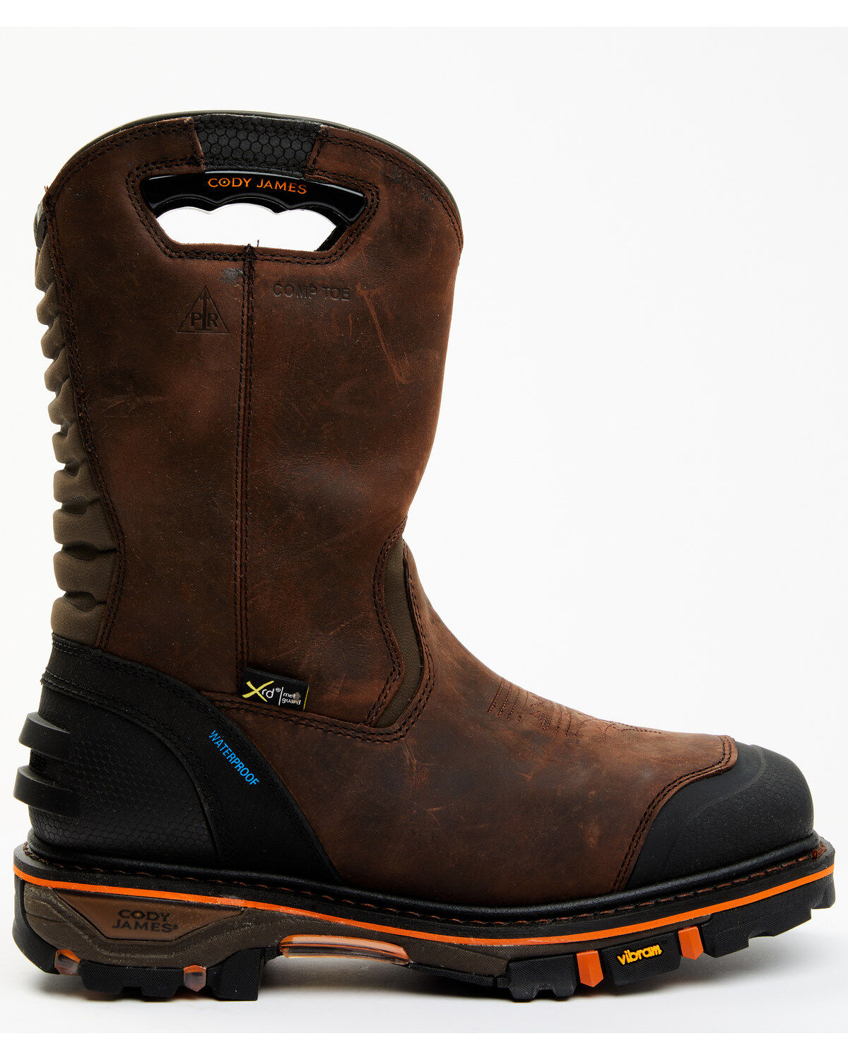 Cody James Men's Waterproof Met Guard Western Work Boots - Composite Toe