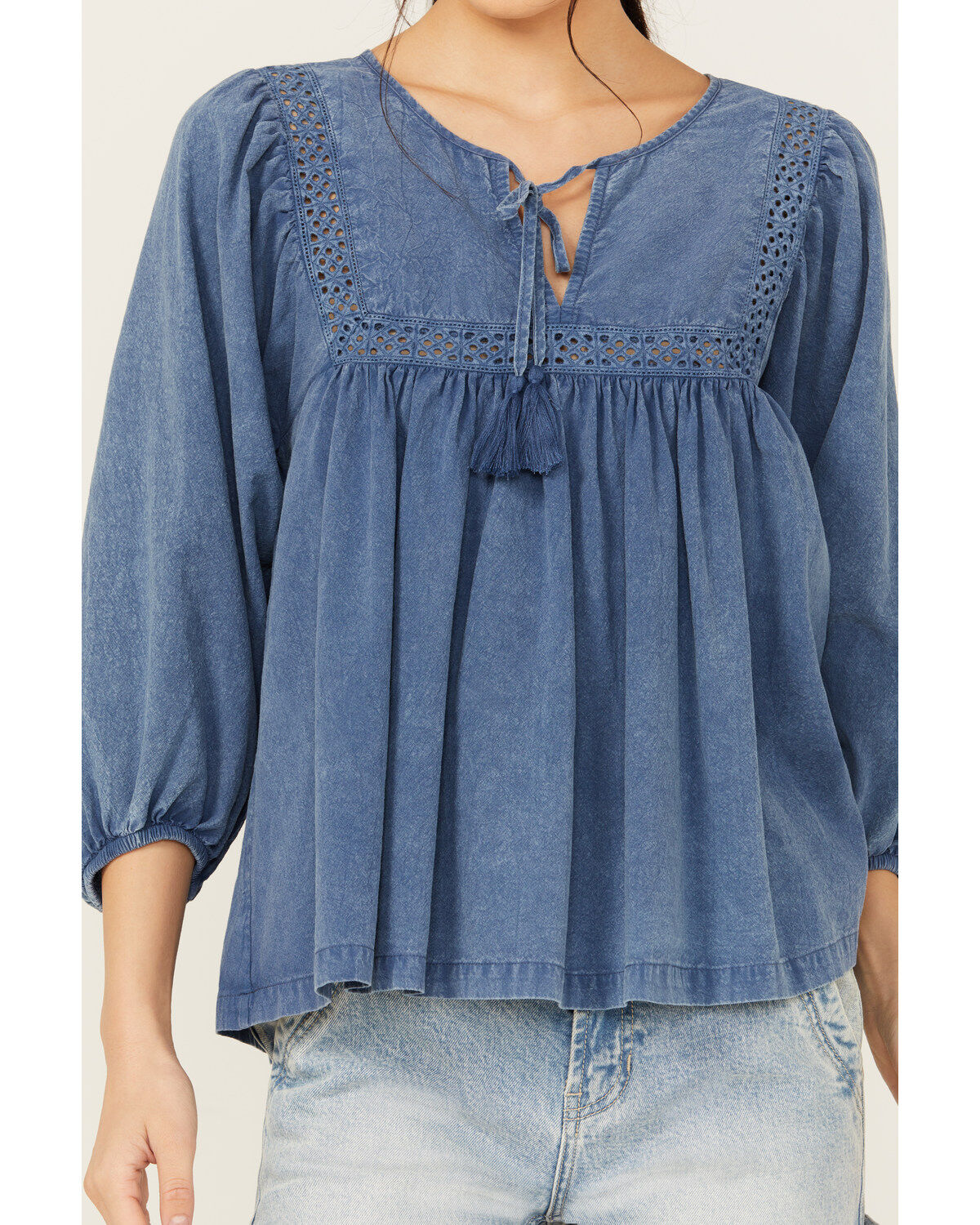 Cleo + Wolf Women's Painters Blouse