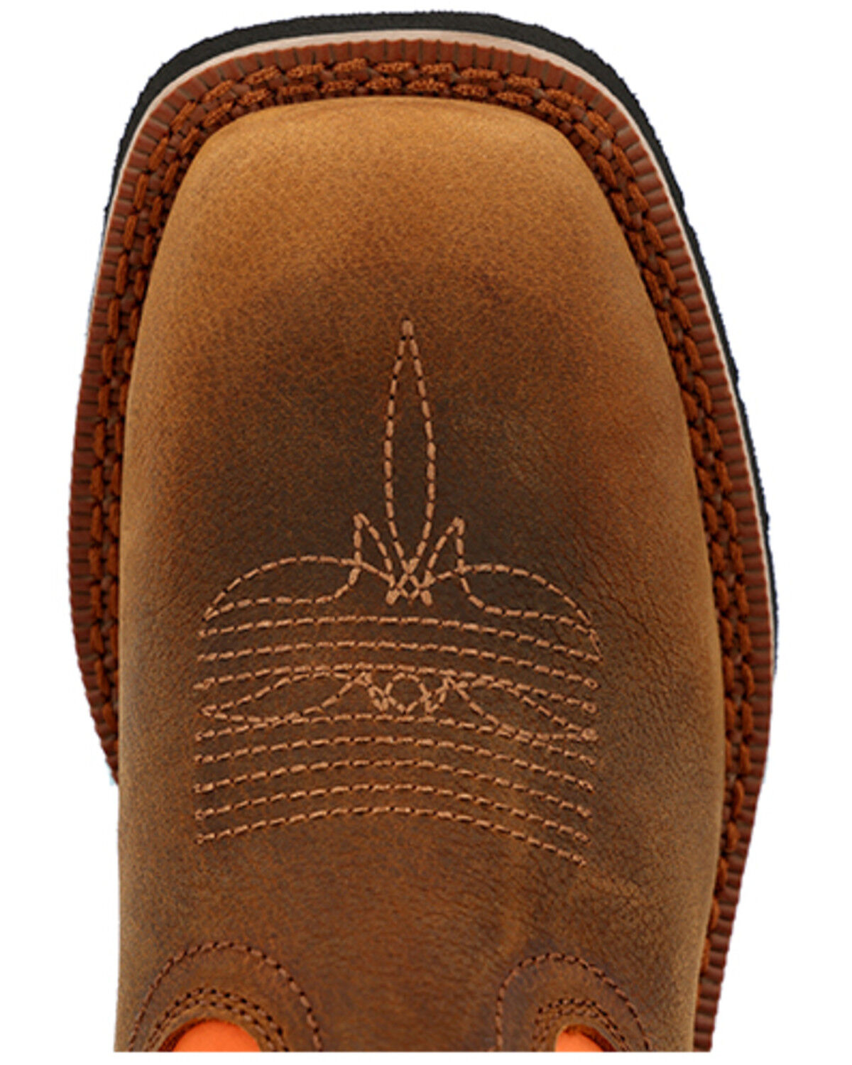 Rocky Boys' Monocrepe Western Boots - Broad Square Toe