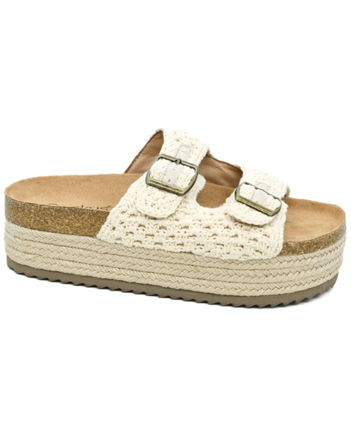 Hey Girl by Corkys Women's No Filter Platform Sandals