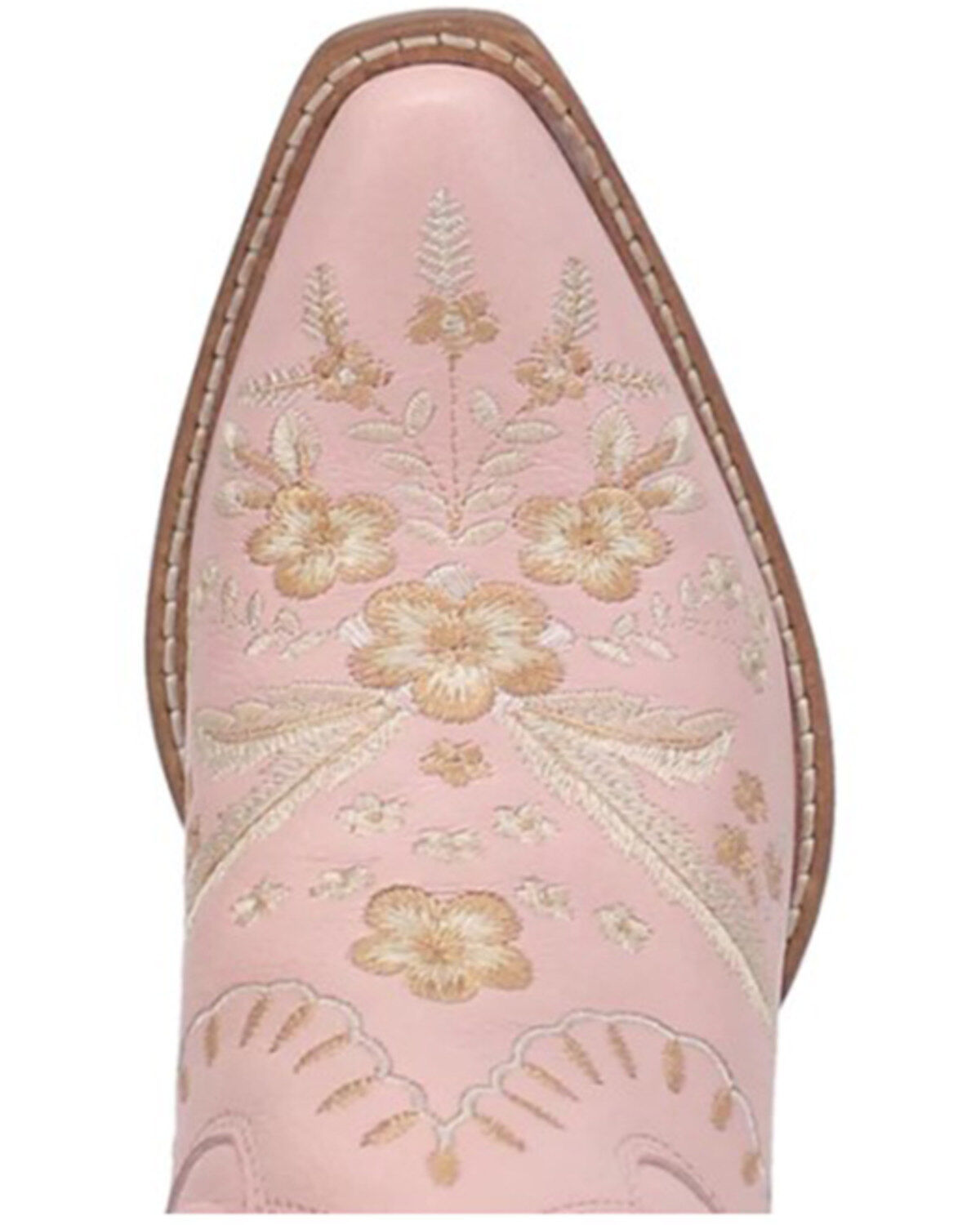 Dingo Women's Floral Western Booties - Snip Toe