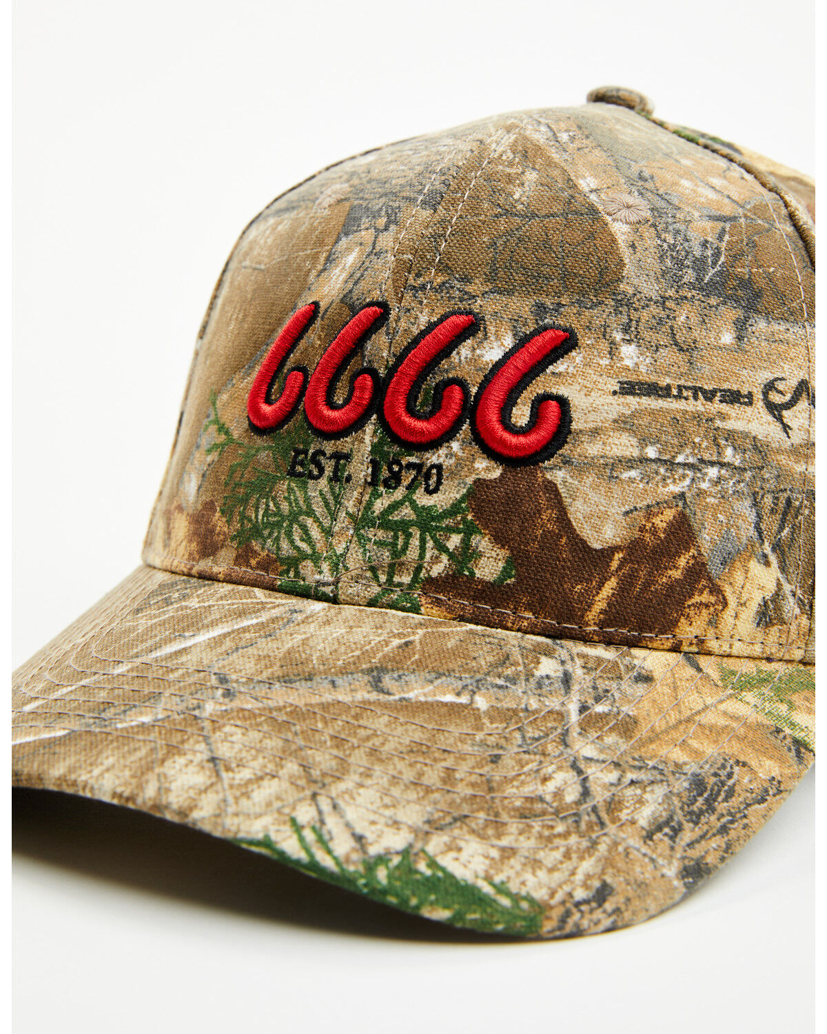 Four Sixes Women's Camo Print Ball Cap