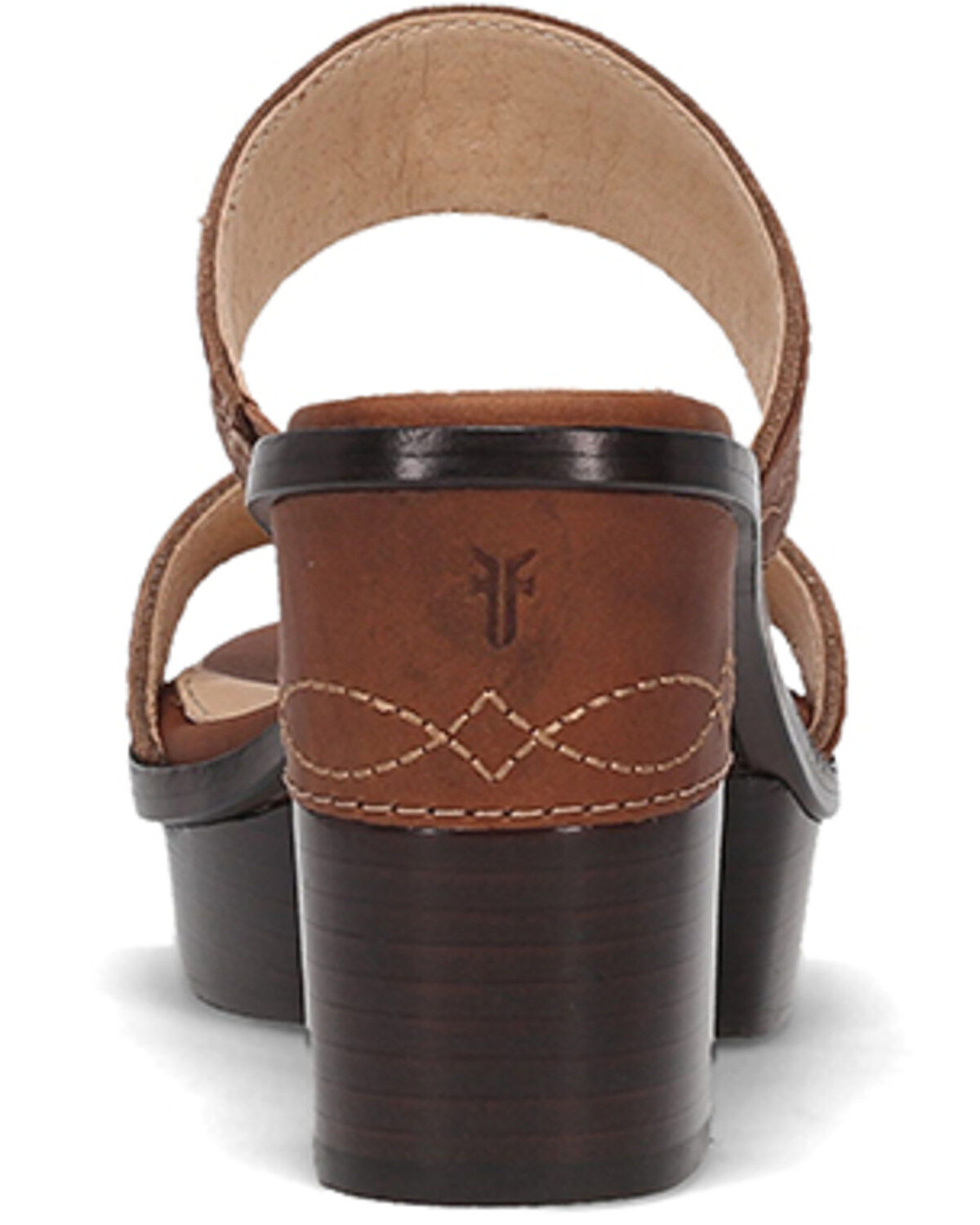 Frye Women's Pipa Woodstock 2 Band Platform Sandal