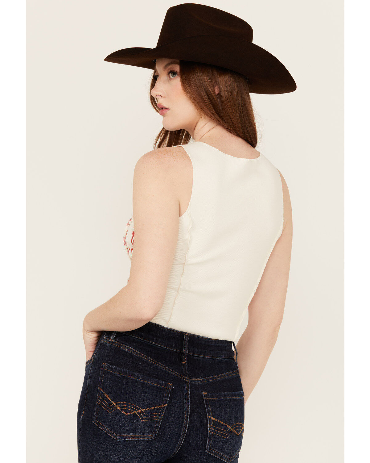 Idyllwind Women's Rhett The West Was Wild Graphic Rib Knit Tank