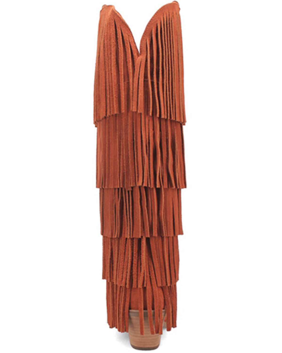 Dingo Women's Wild Child Suede Fringe Tall Western Boots - Snip Toe