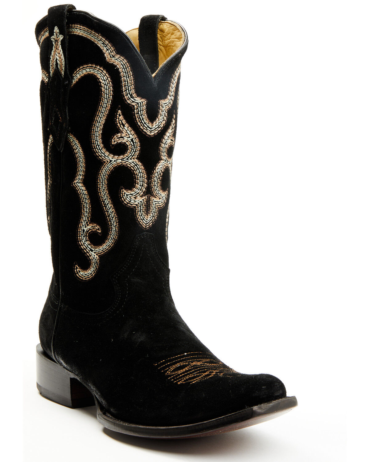 Corral Men's Roughout Embroidered Western Boots - Square Toe