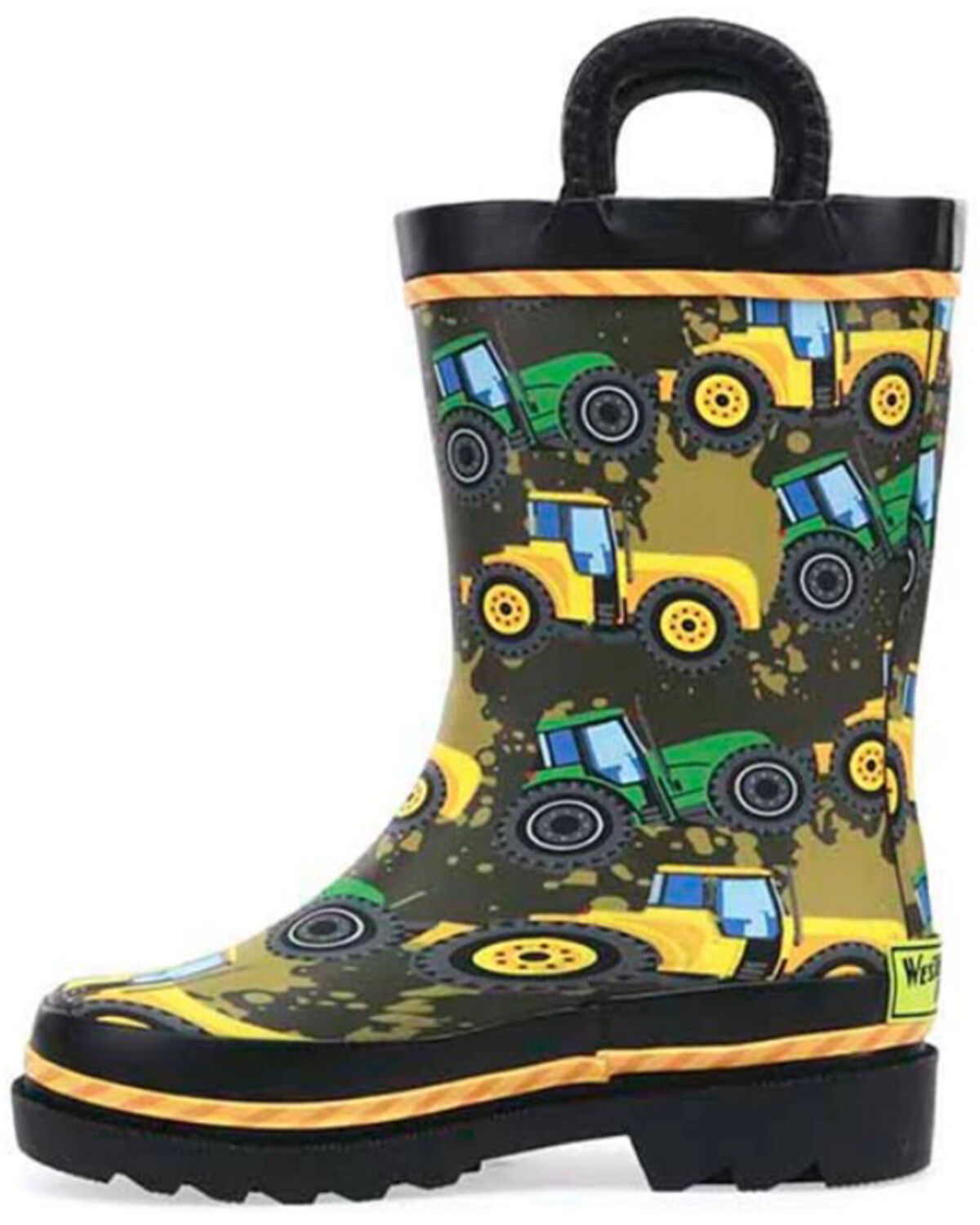 Western Chief Boys' Tractor Tough Rain Boots