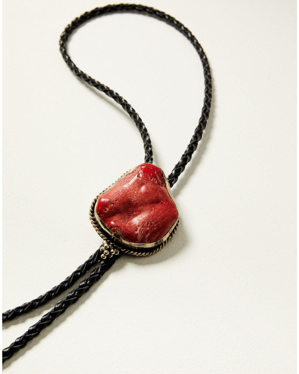 Paige Wallace Women's Coral Freeform Bolo Necklace