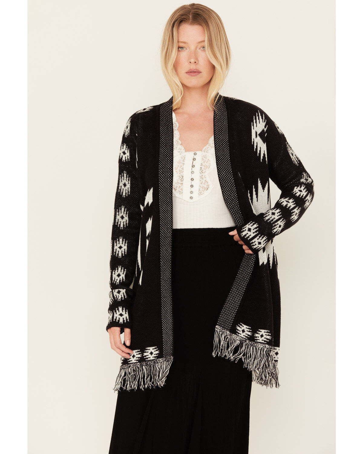 Idyllwind Women's Mamie Southwestern Print Cardigan