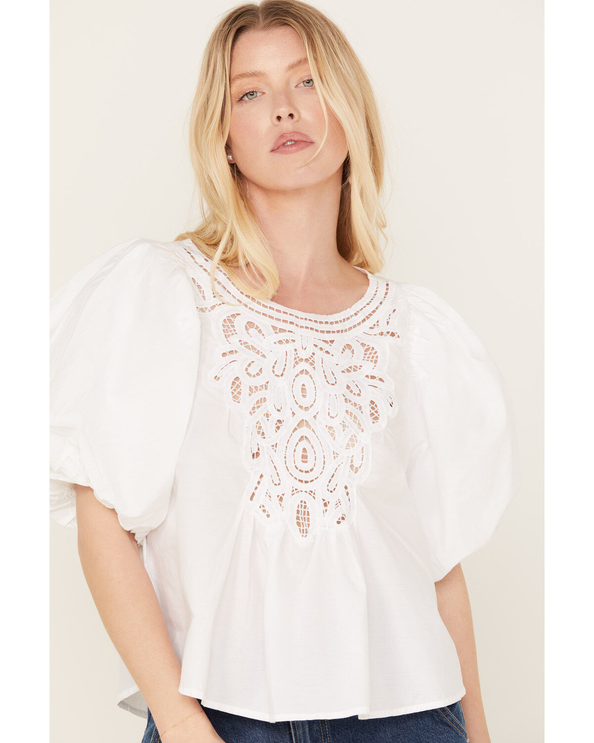 Free People Women's Bardot Western Shirt