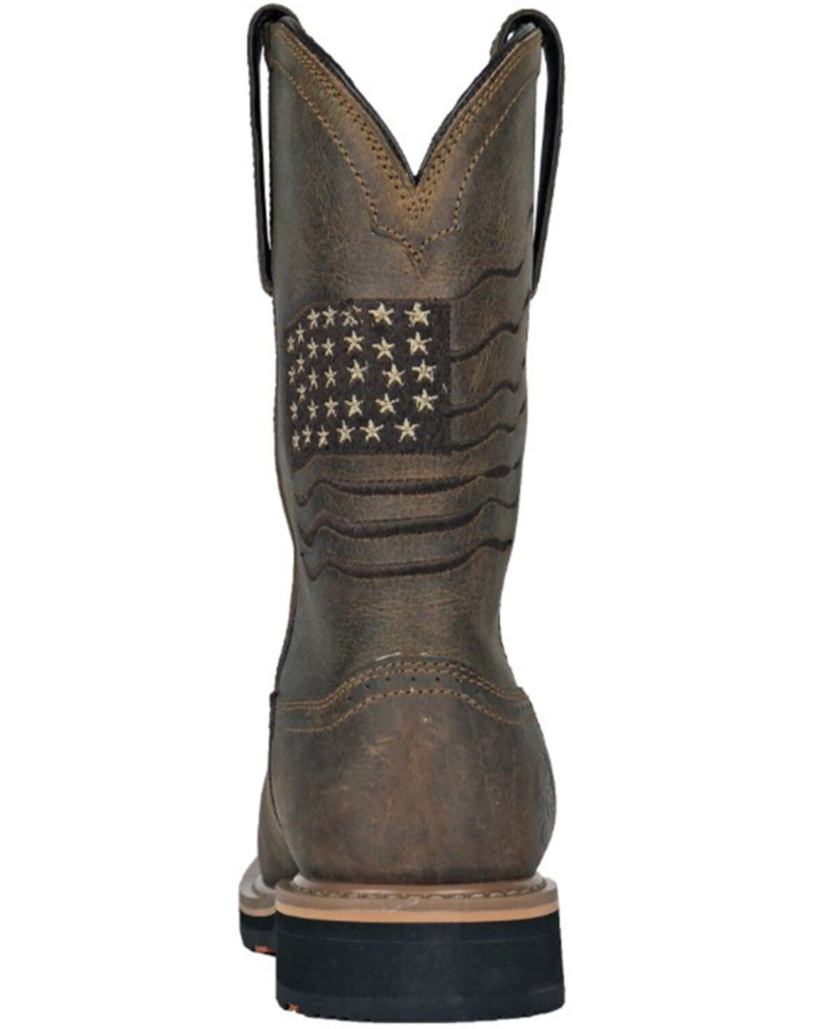 Hoss Men's Rushmore Wellington Western Work Boots - Broad Square Toe