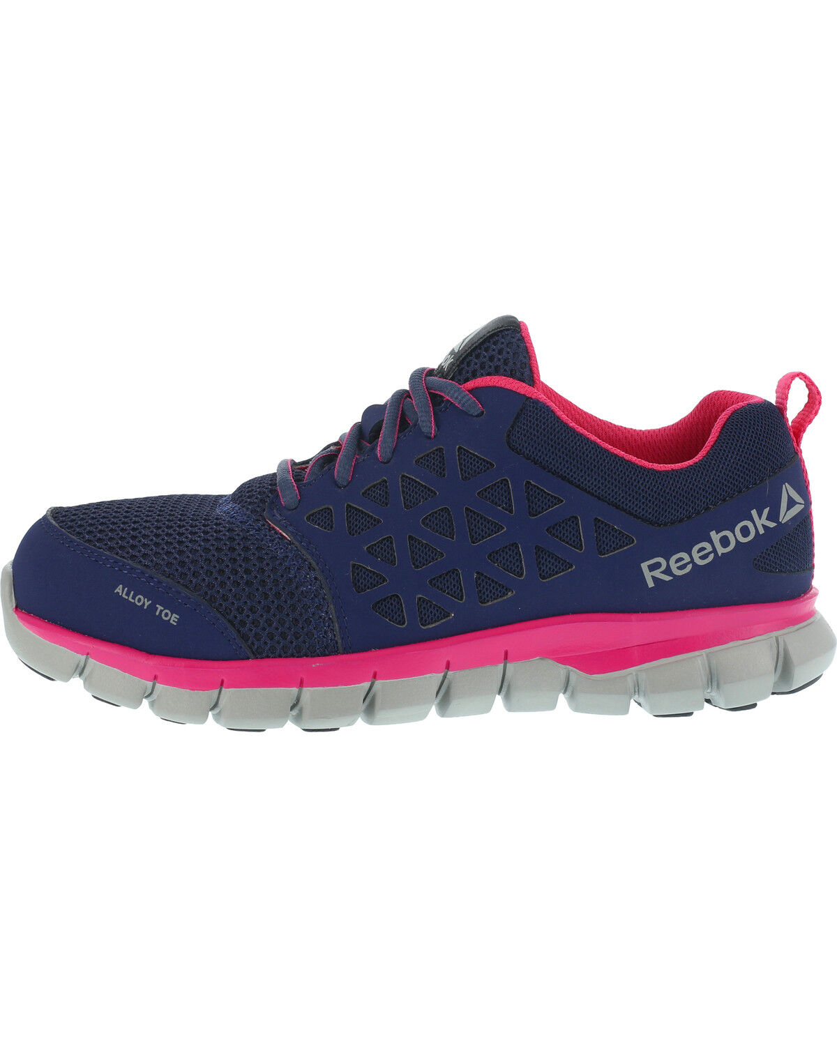 Reebok Women's Sublite Cushion Athletic Work Oxfords - Alloy Toe