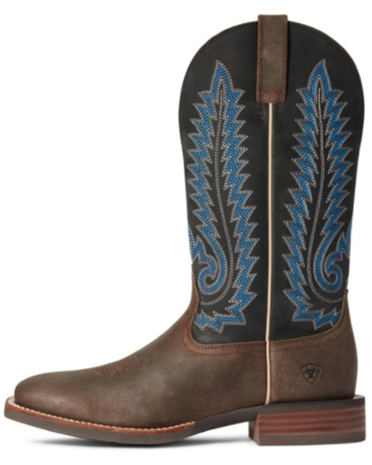 Ariat Men's Creston Western Performance Boots - Broad Square Toe