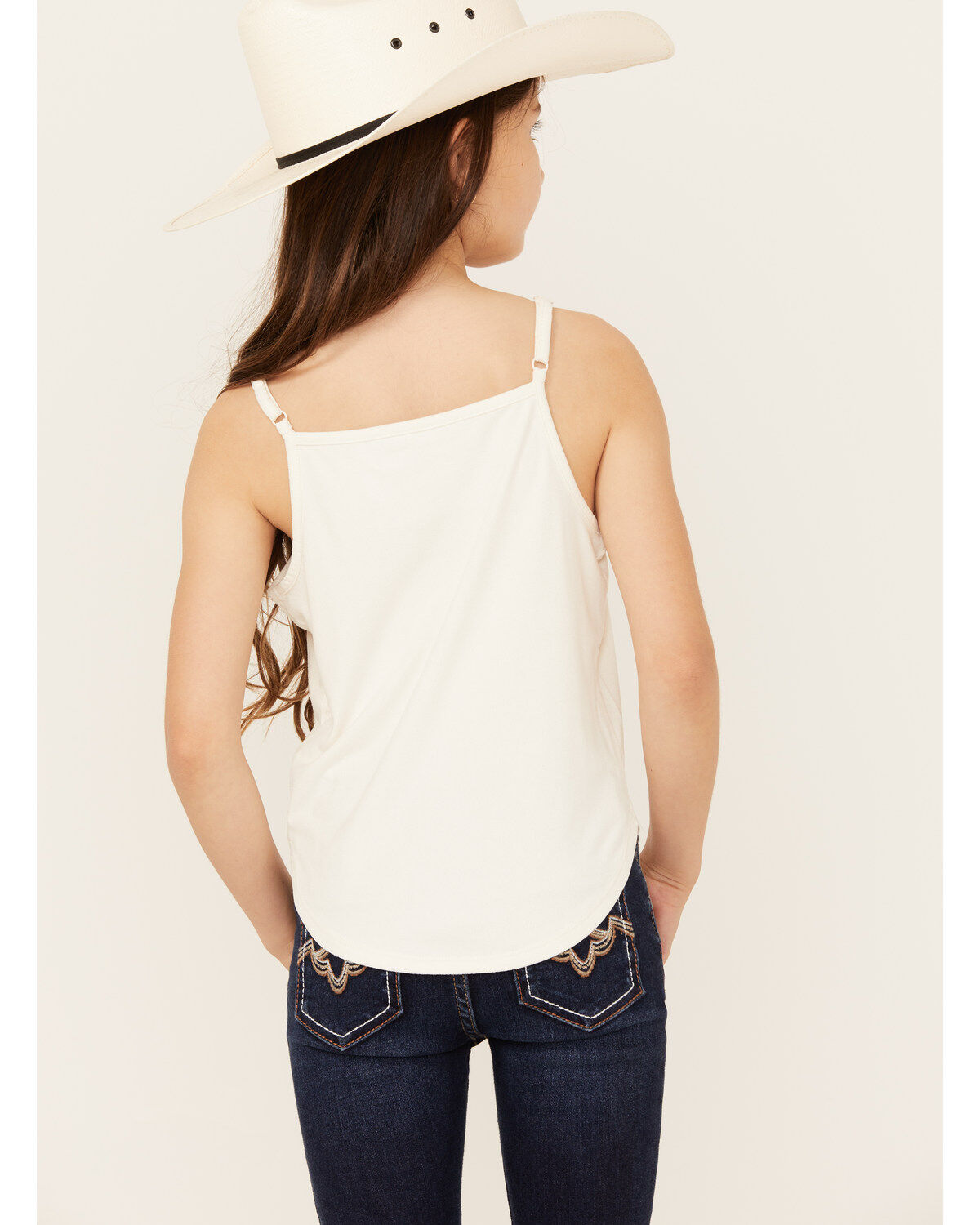 Shyanne Girls' Crochet Lace Trim Tank