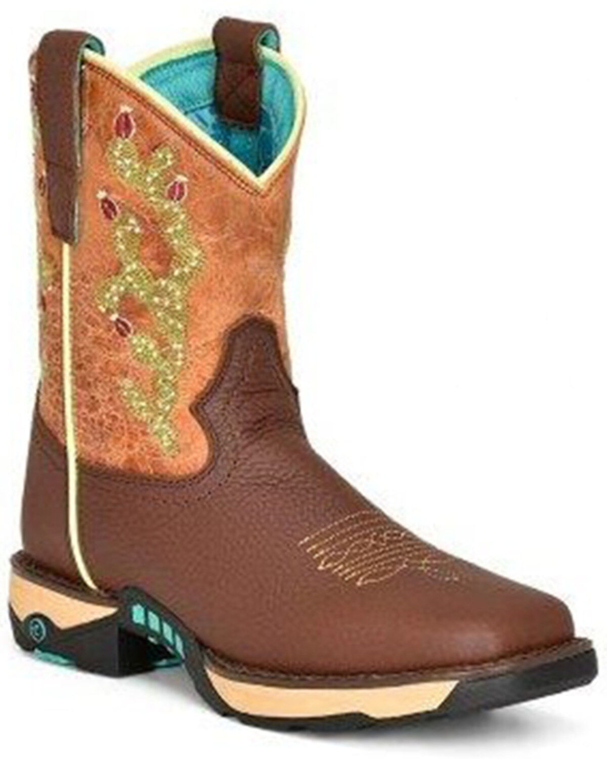 Corral Women's Cactus Farm And Ranch Water Resistant Dual Density Western Boots - Broad Square Toe