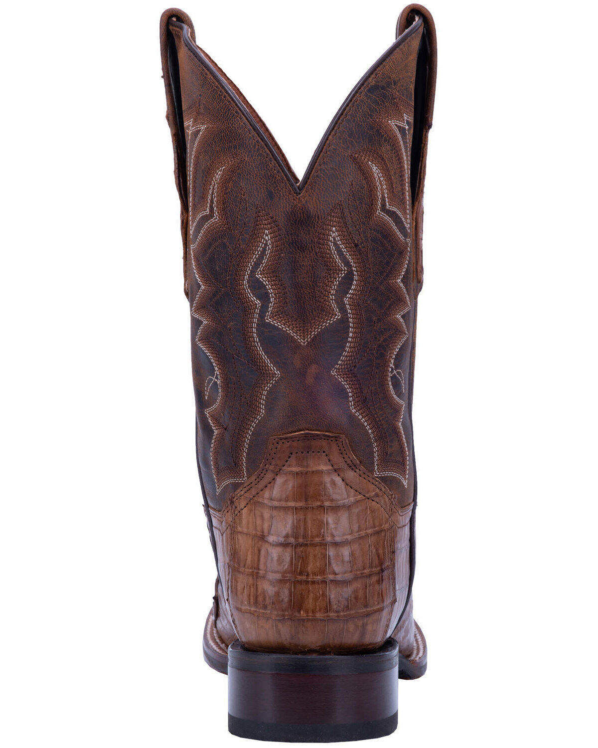 Dan Post Men's Kingsly Caiman Western Boots - Broad Square Toe