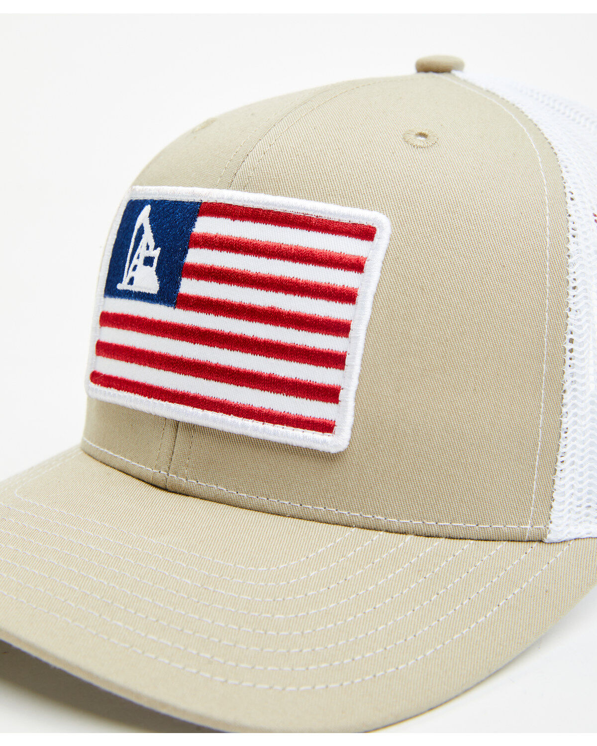 Ariat Men's Oil Rig Flag Patch Ball Cap