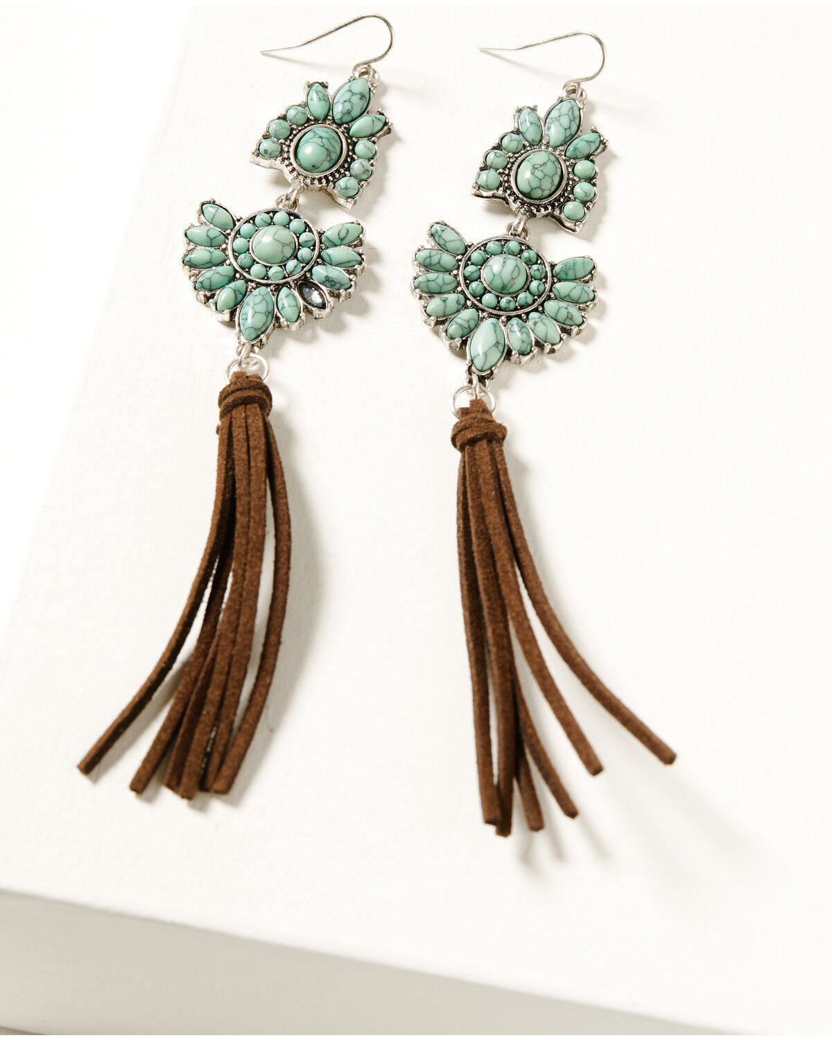 Shyanne Women's Antique Silver Tassel Earrings